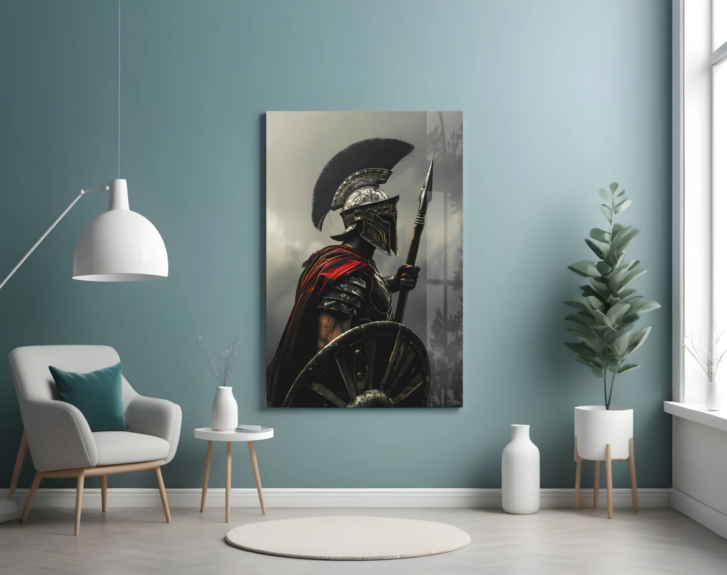 Gladiator Glass Wall Art || Designer Collection - Image 5