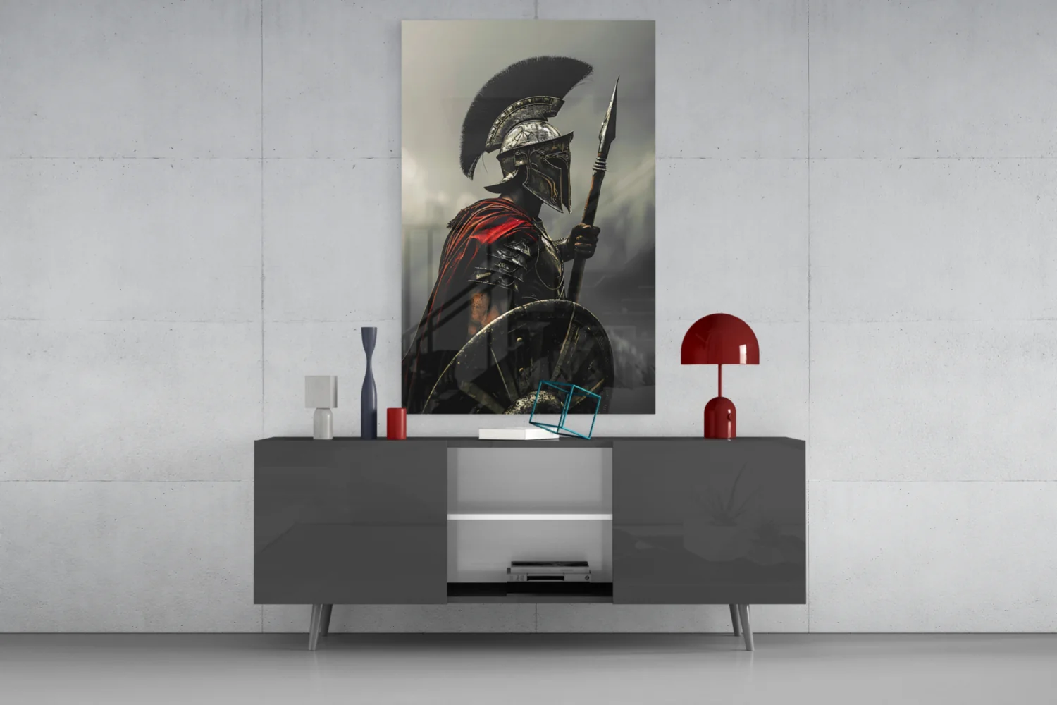 Gladiator Glass Wall Art || Designer Collection - Image 9