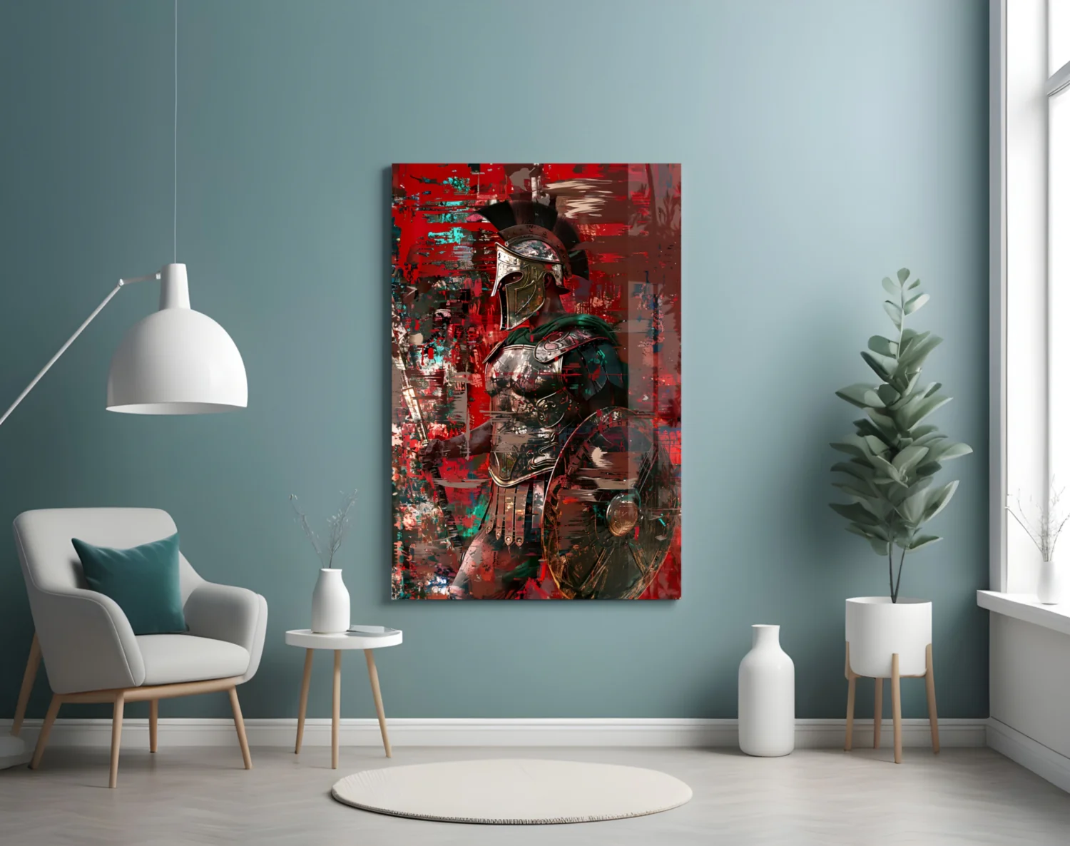 Gladiator Glass Wall Art || Designer Collection - Image 5