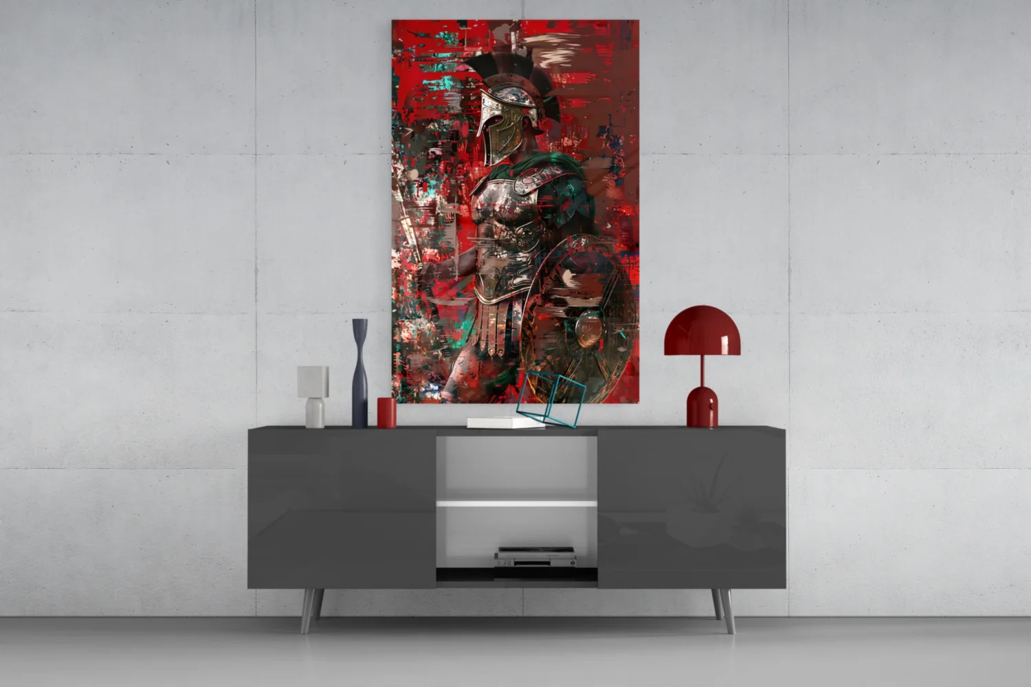 Gladiator Glass Wall Art || Designer Collection - Image 9
