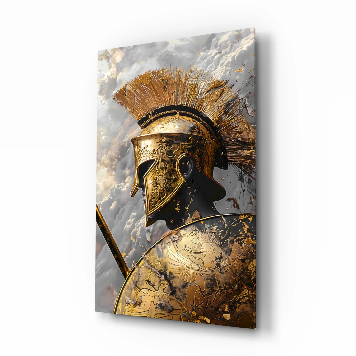 Gladiator Glass Wall Art || Designer Collection - Image 2