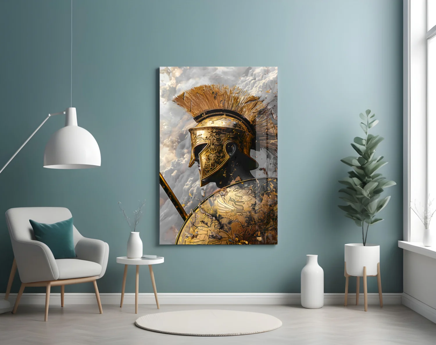 Gladiator Glass Wall Art || Designer Collection - Image 5