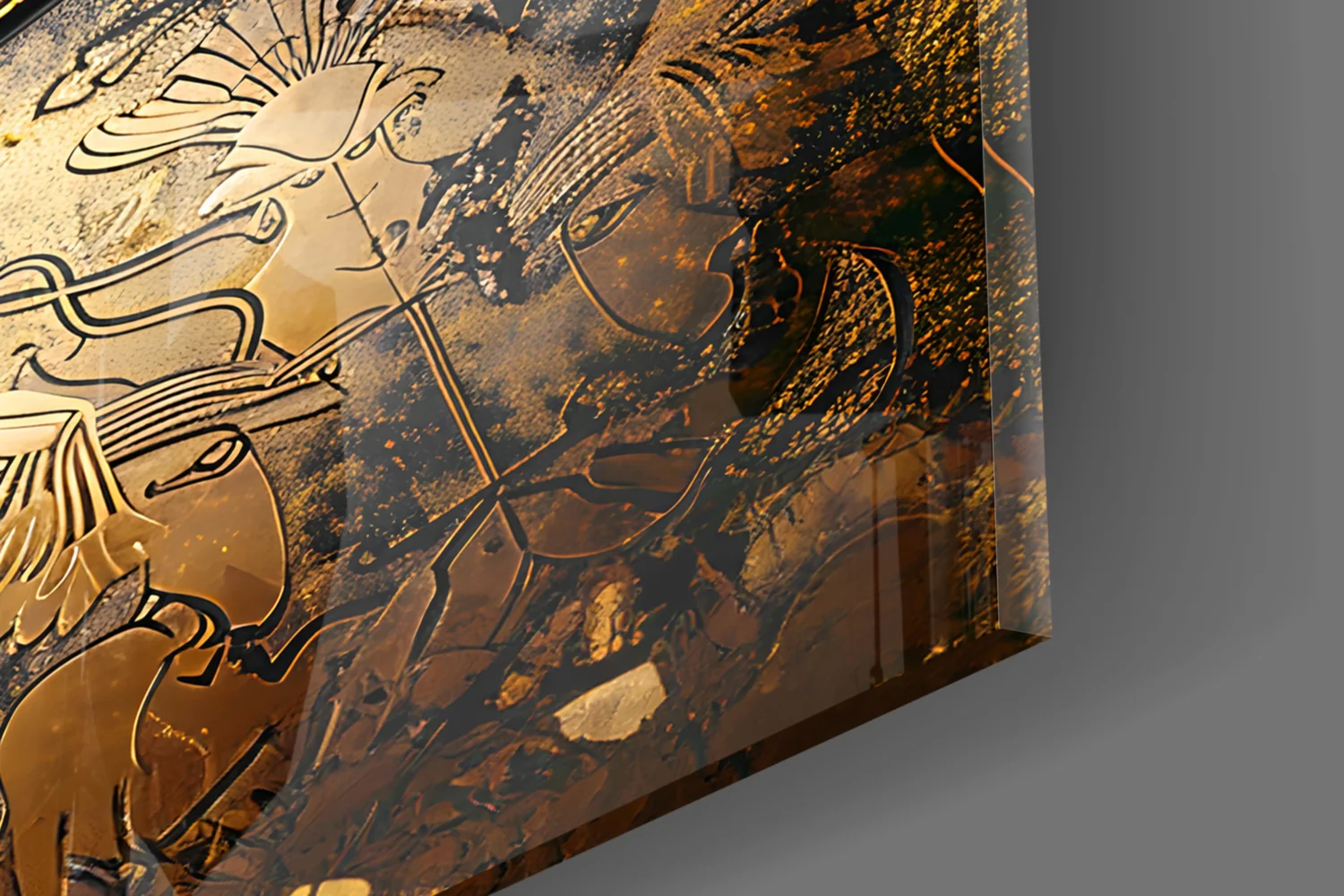 Gladiator Glass Wall Art || Designer Collection - Image 8