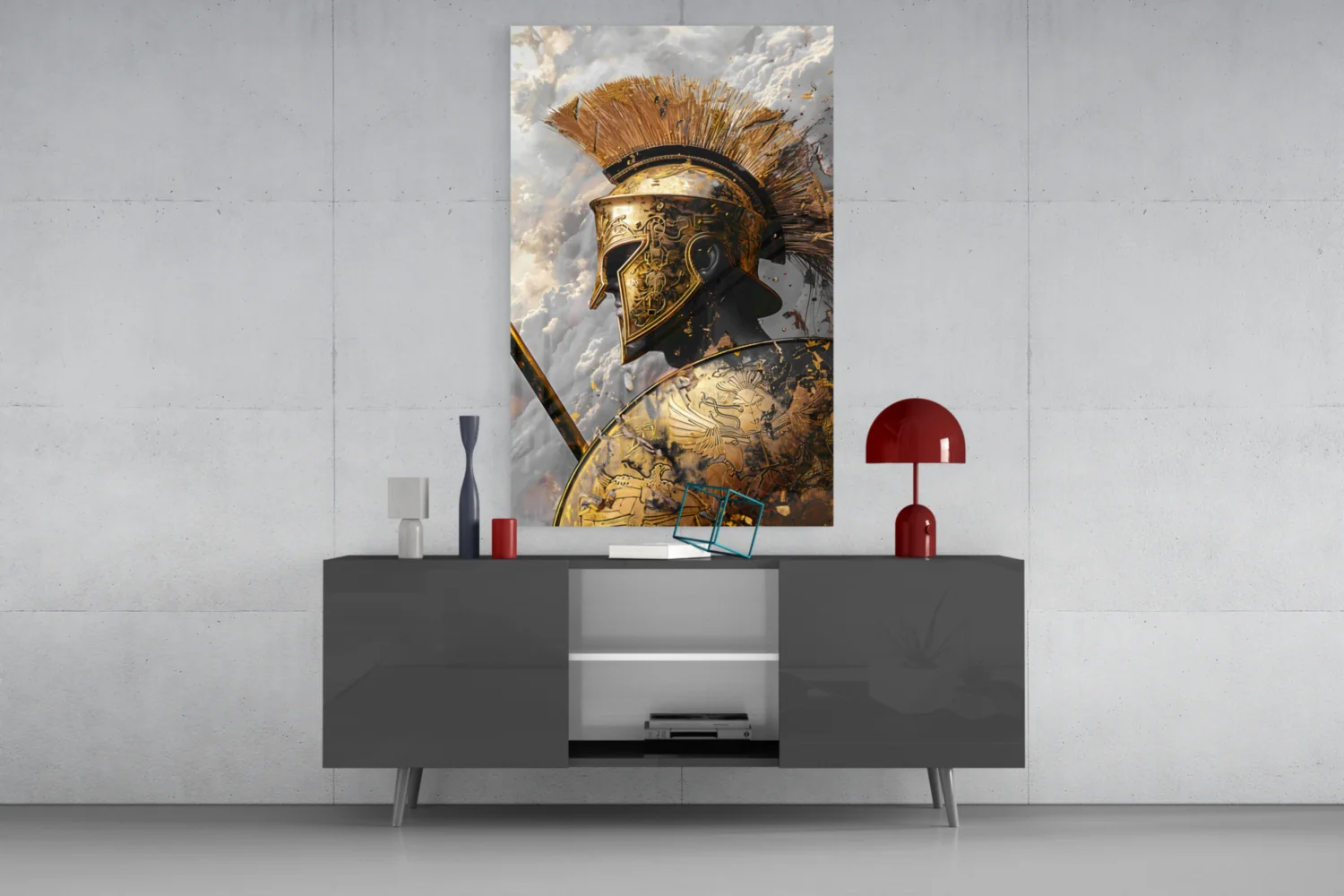 Gladiator Glass Wall Art || Designer Collection - Image 9