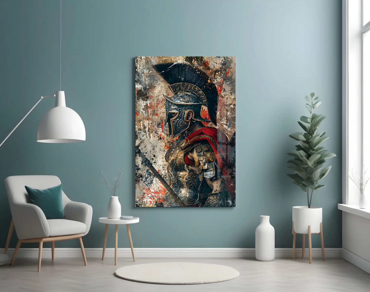 Gladiator Glass Wall Art || Designer Collection - Image 5