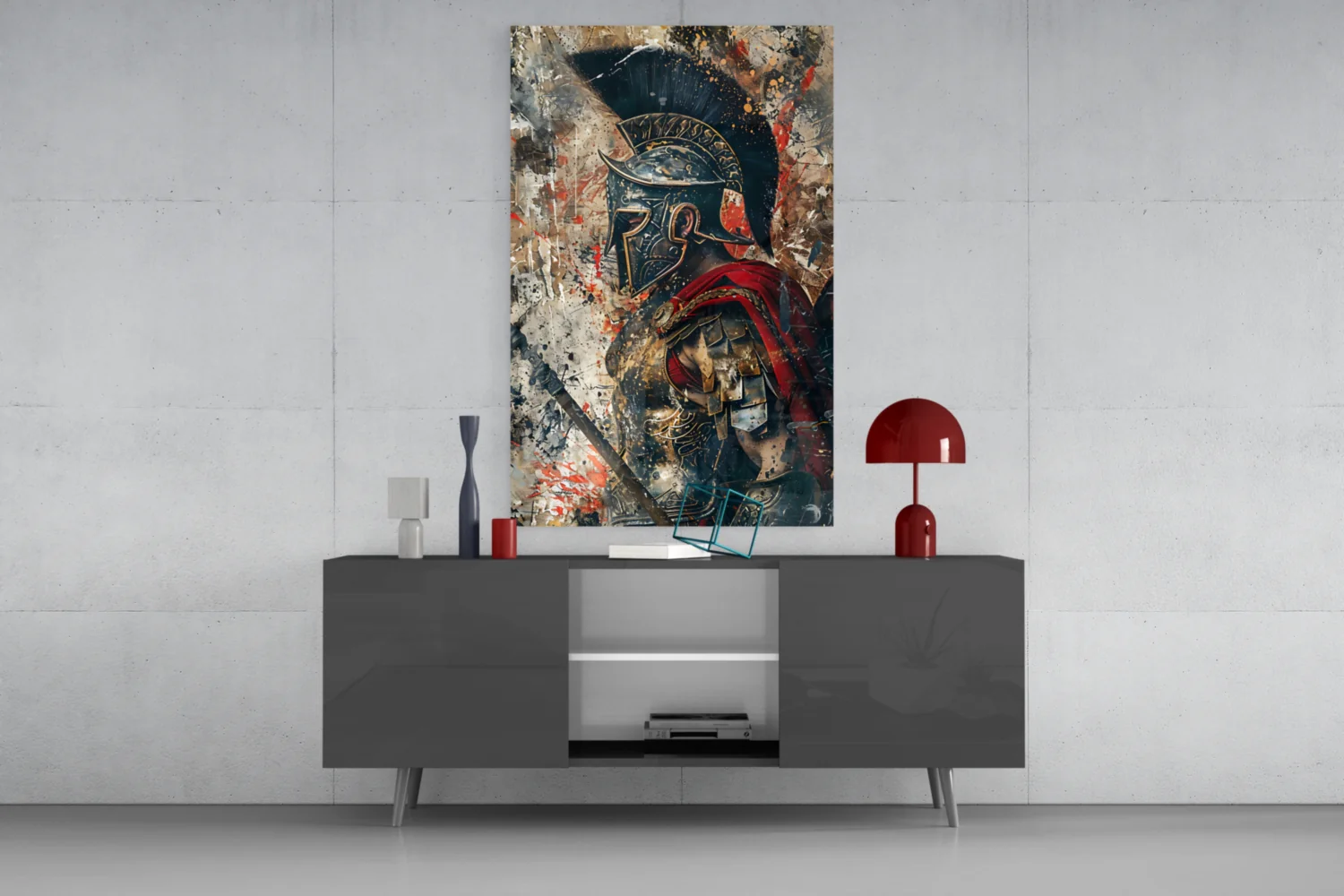 Gladiator Glass Wall Art || Designer Collection - Image 9