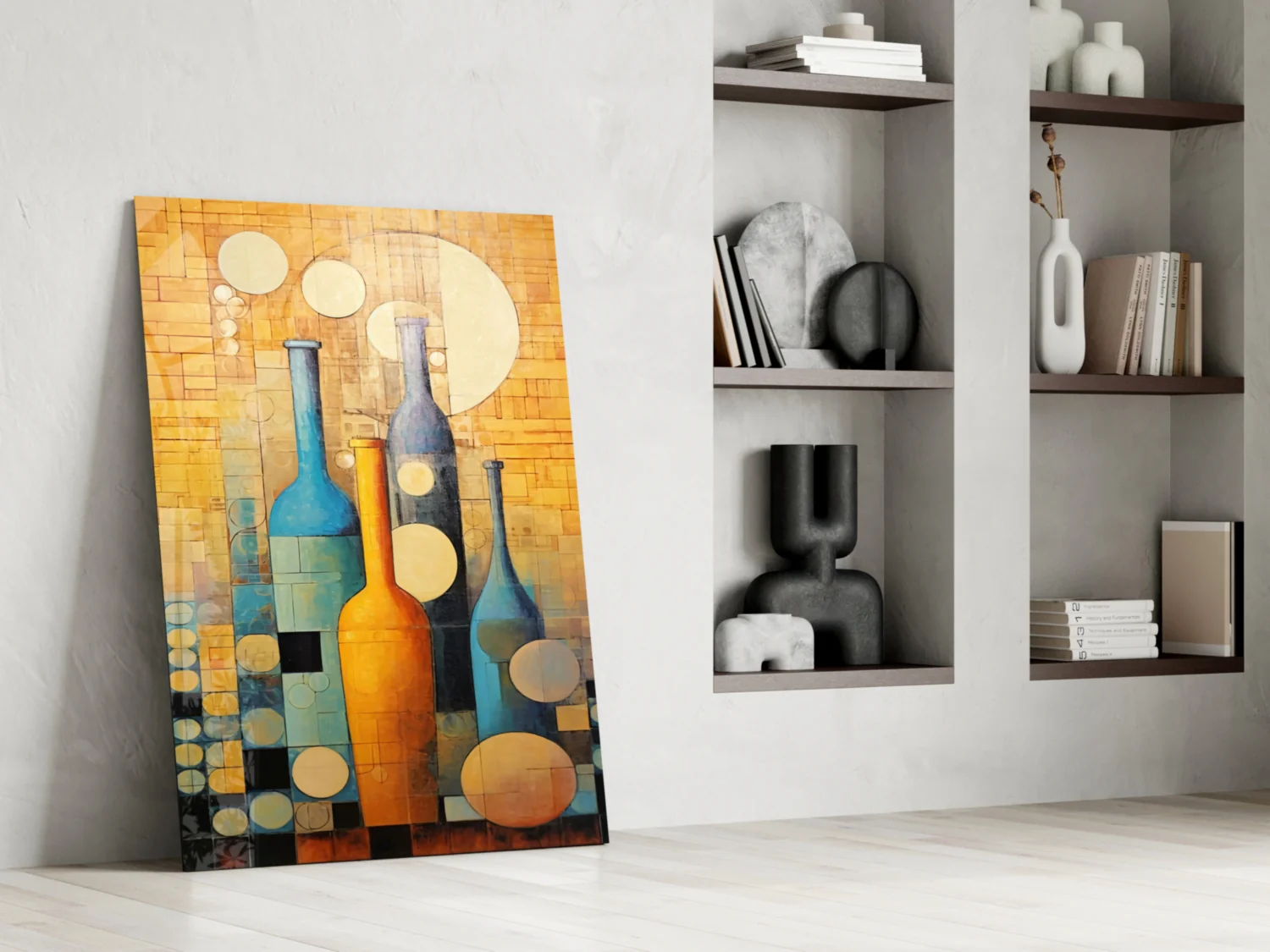 Bottles Glass Wall Art || Designer Collection - Image 7
