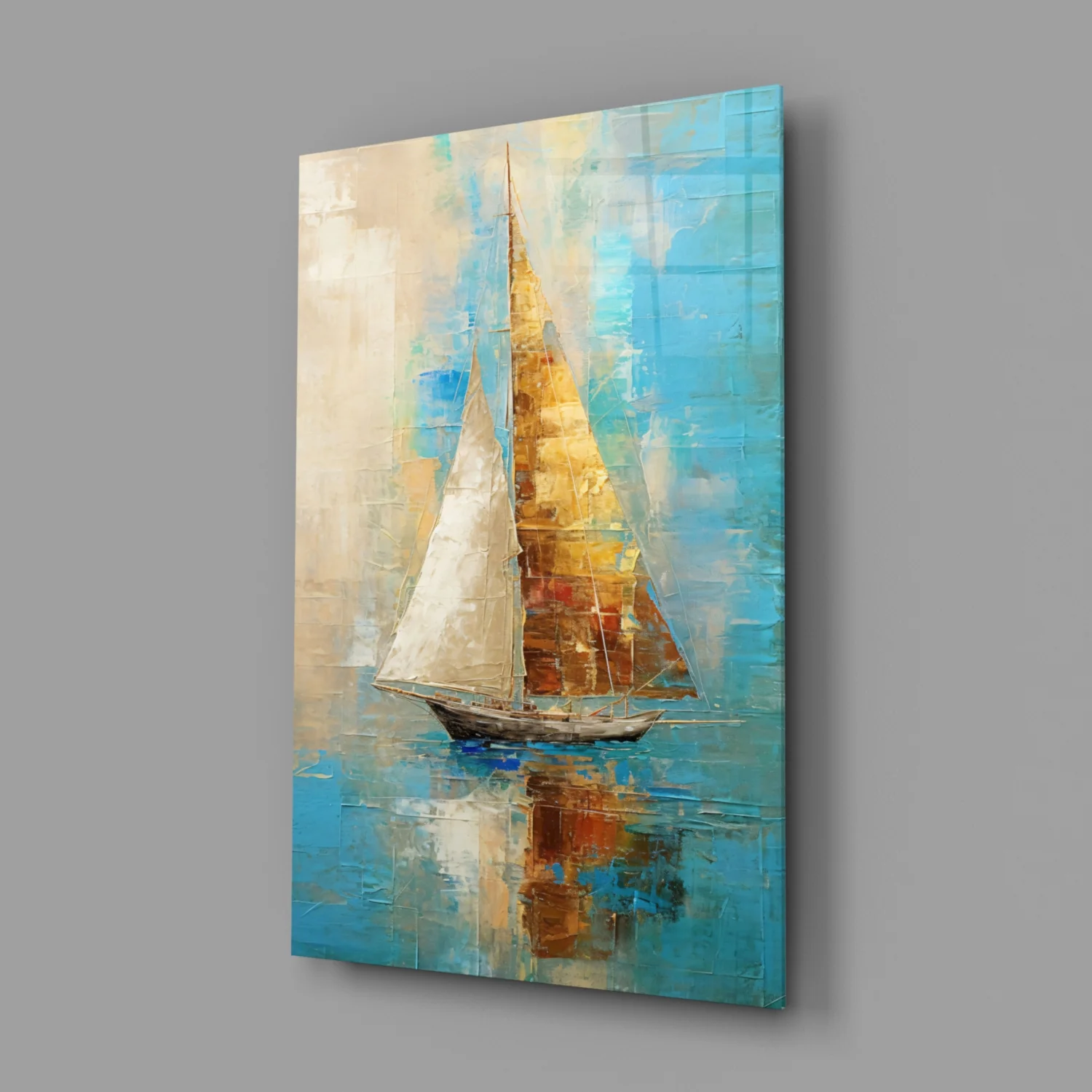 Sailing Glass Wall Art || Designer Collection - Image 3
