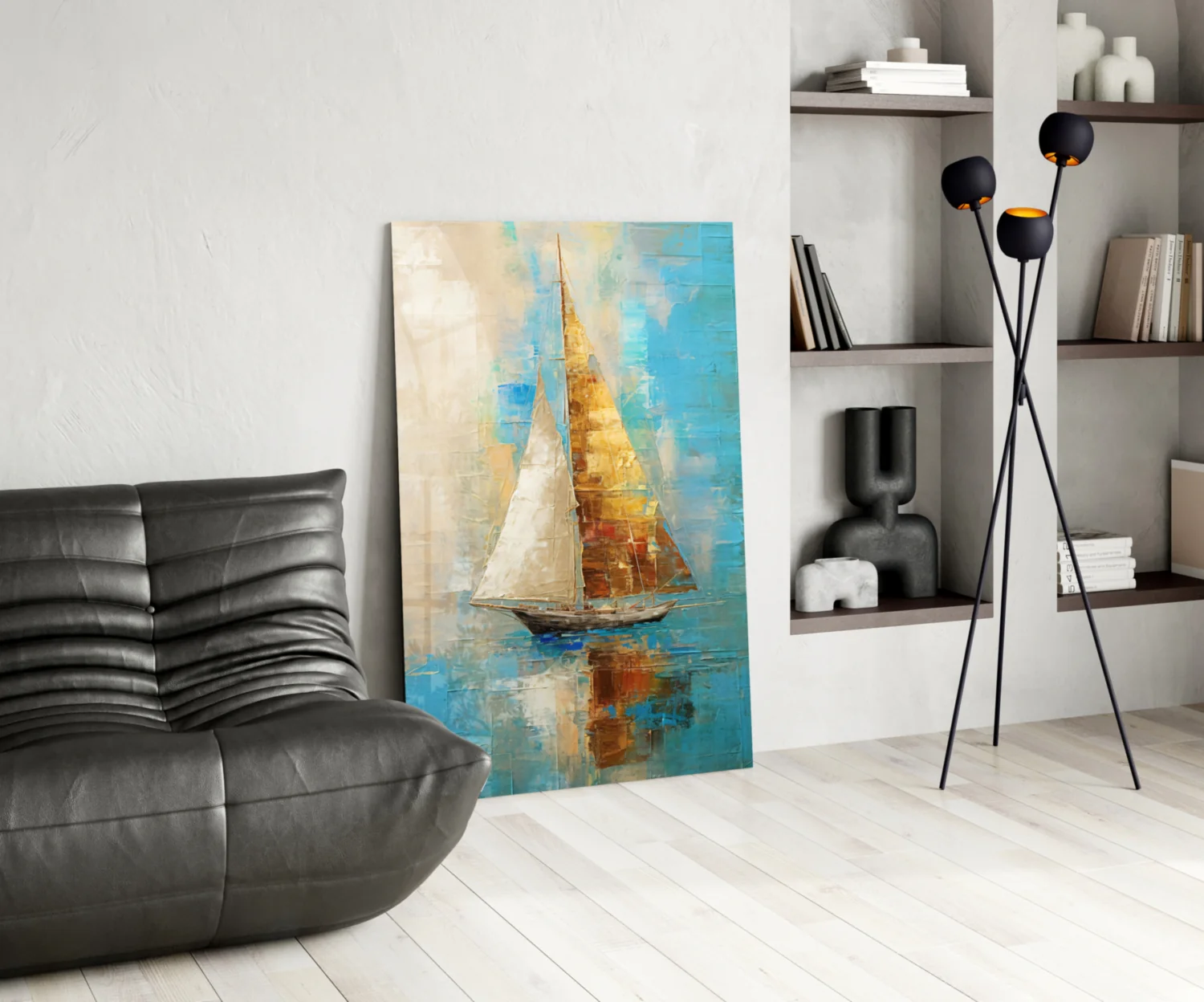 Sailing Glass Wall Art || Designer Collection - Image 6