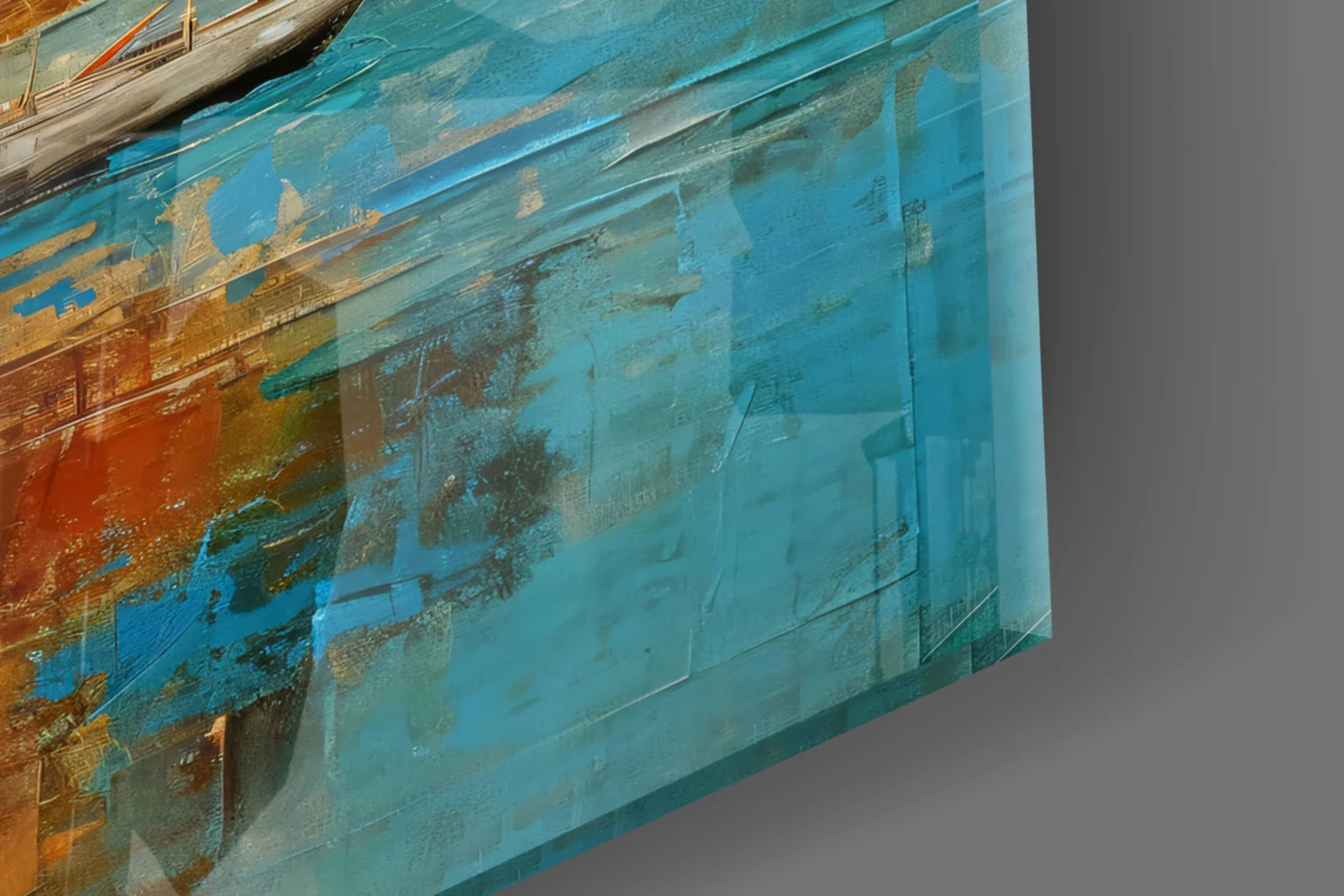 Sailing Glass Wall Art || Designer Collection - Image 8