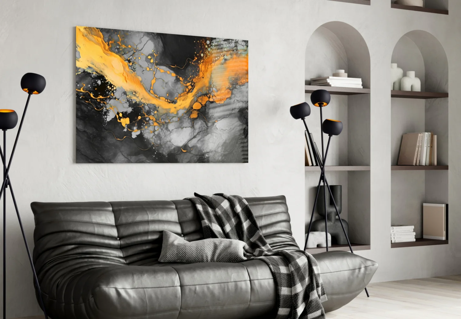 Marble Glass Wall Art || Designer Collection - Image 5