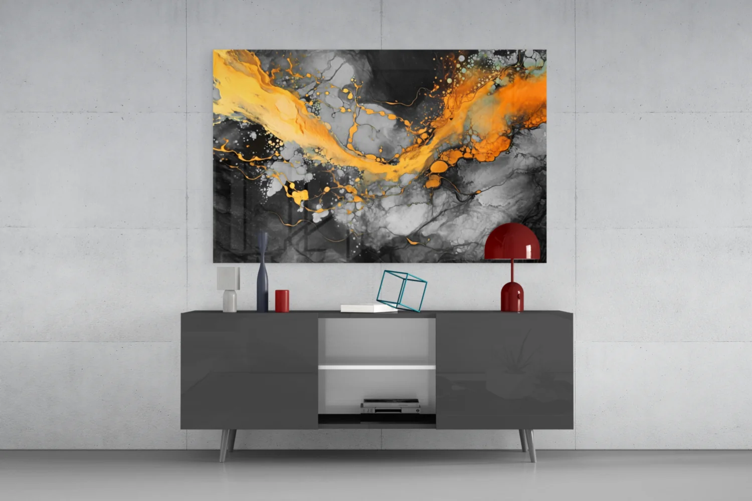 Marble Glass Wall Art || Designer Collection - Image 9
