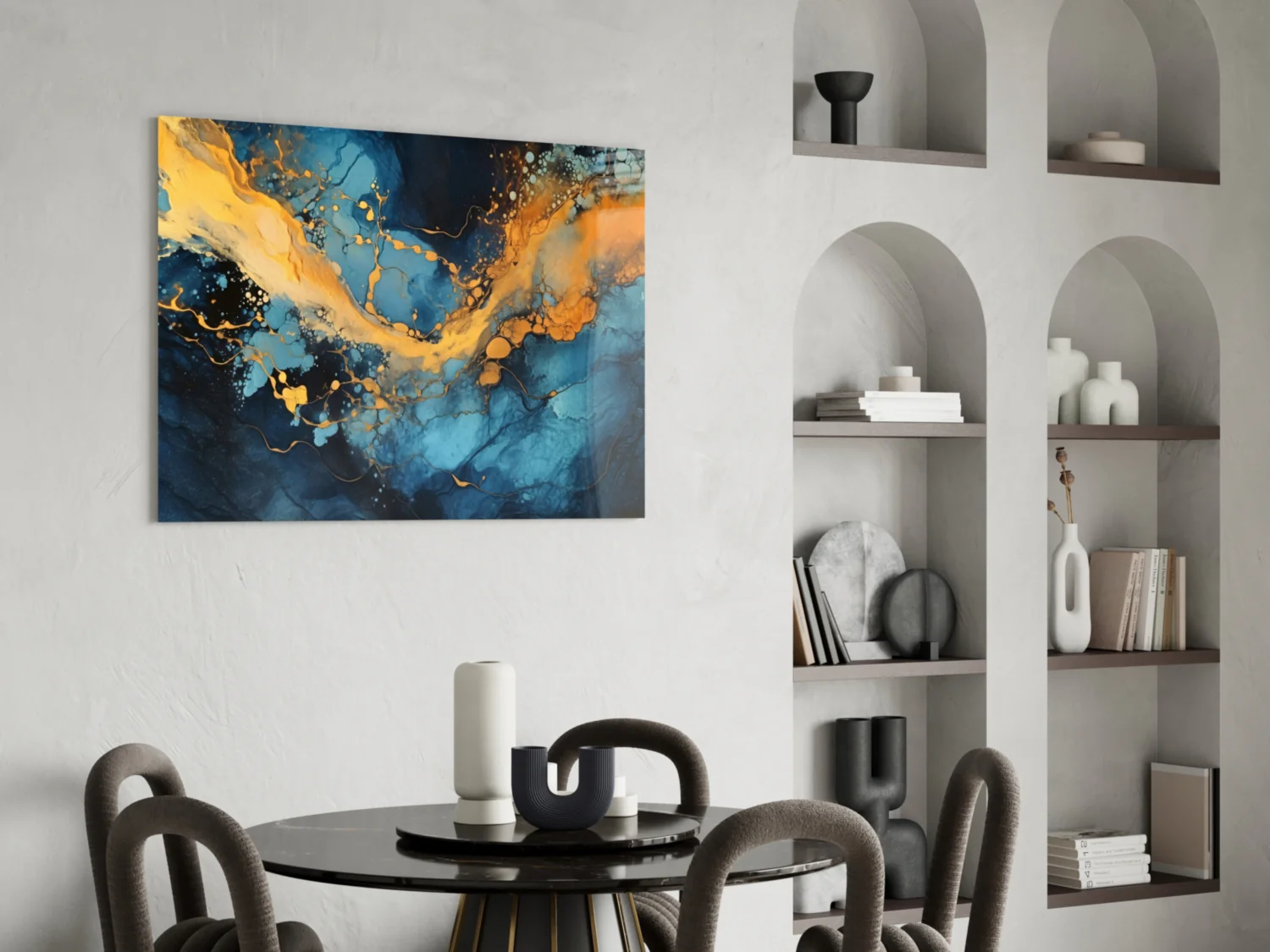 Marble Glass Wall Art || Designer Collection - Image 6