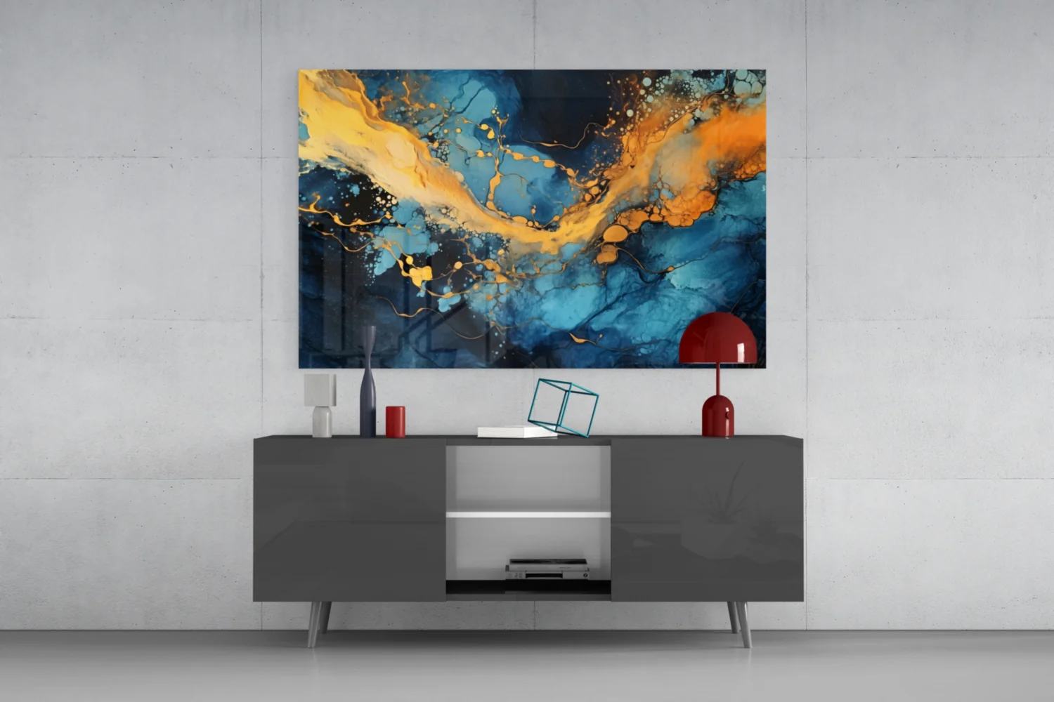 Marble Glass Wall Art || Designer Collection - Image 9