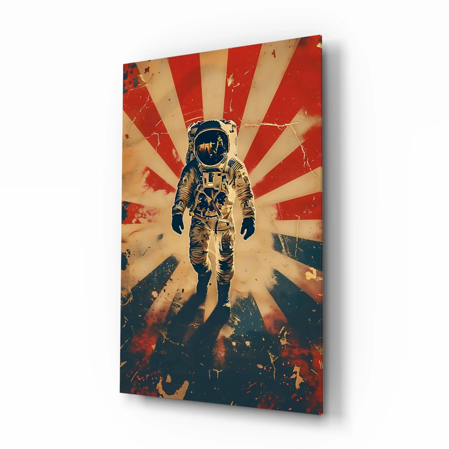 Astronaut Glass Wall Art || Designer Collection - Image 2