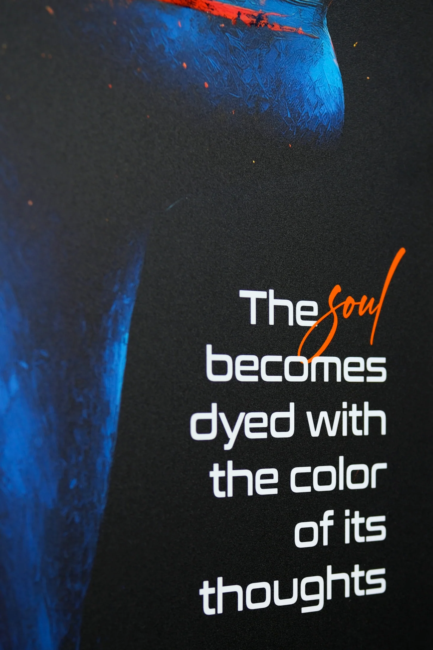 Dyed Thoughts — Gloss Lacquer Accent Print - Image 3