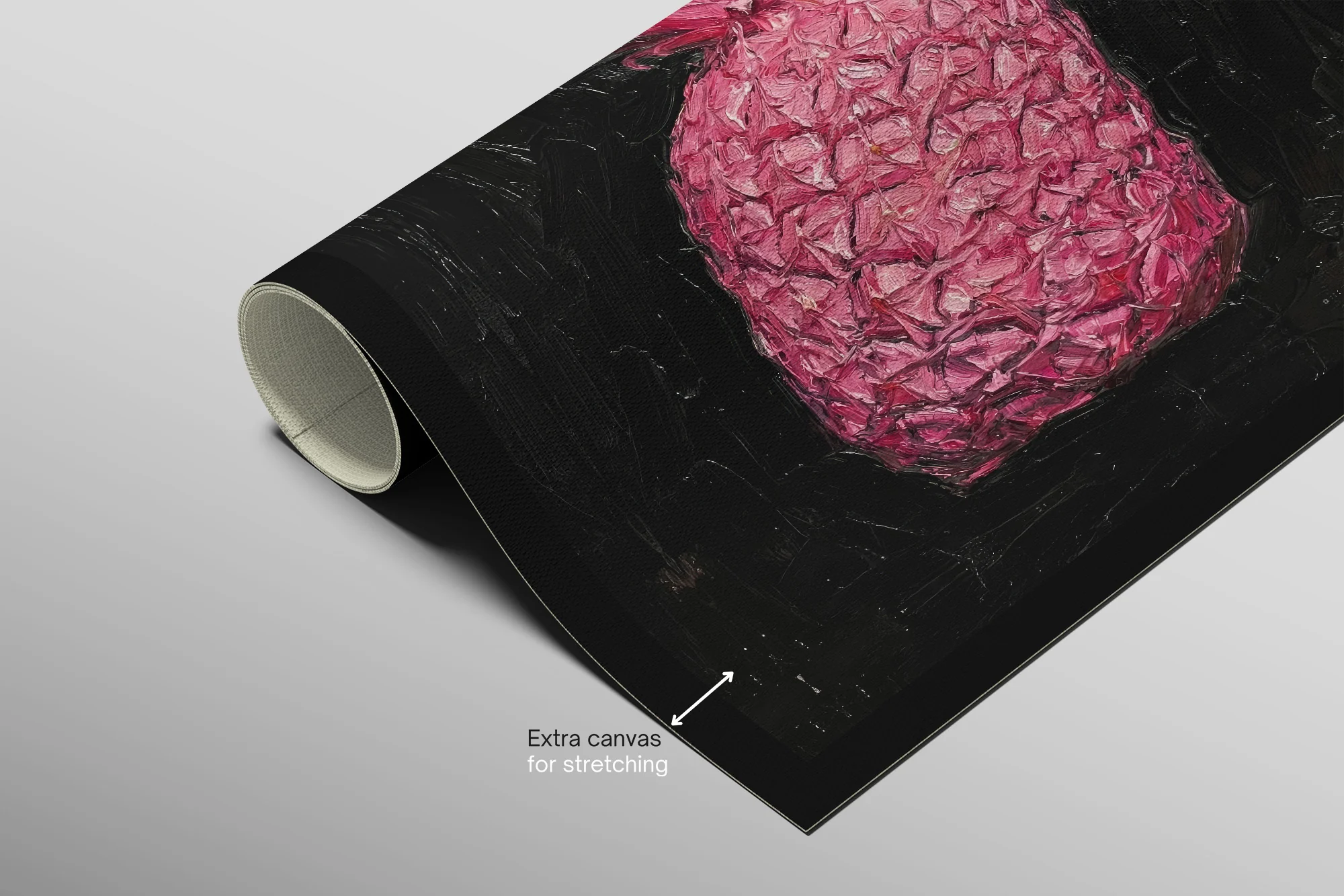 Eclectic Pineapple Pulse — A Textured Pop in Pink & Noir - Image 12