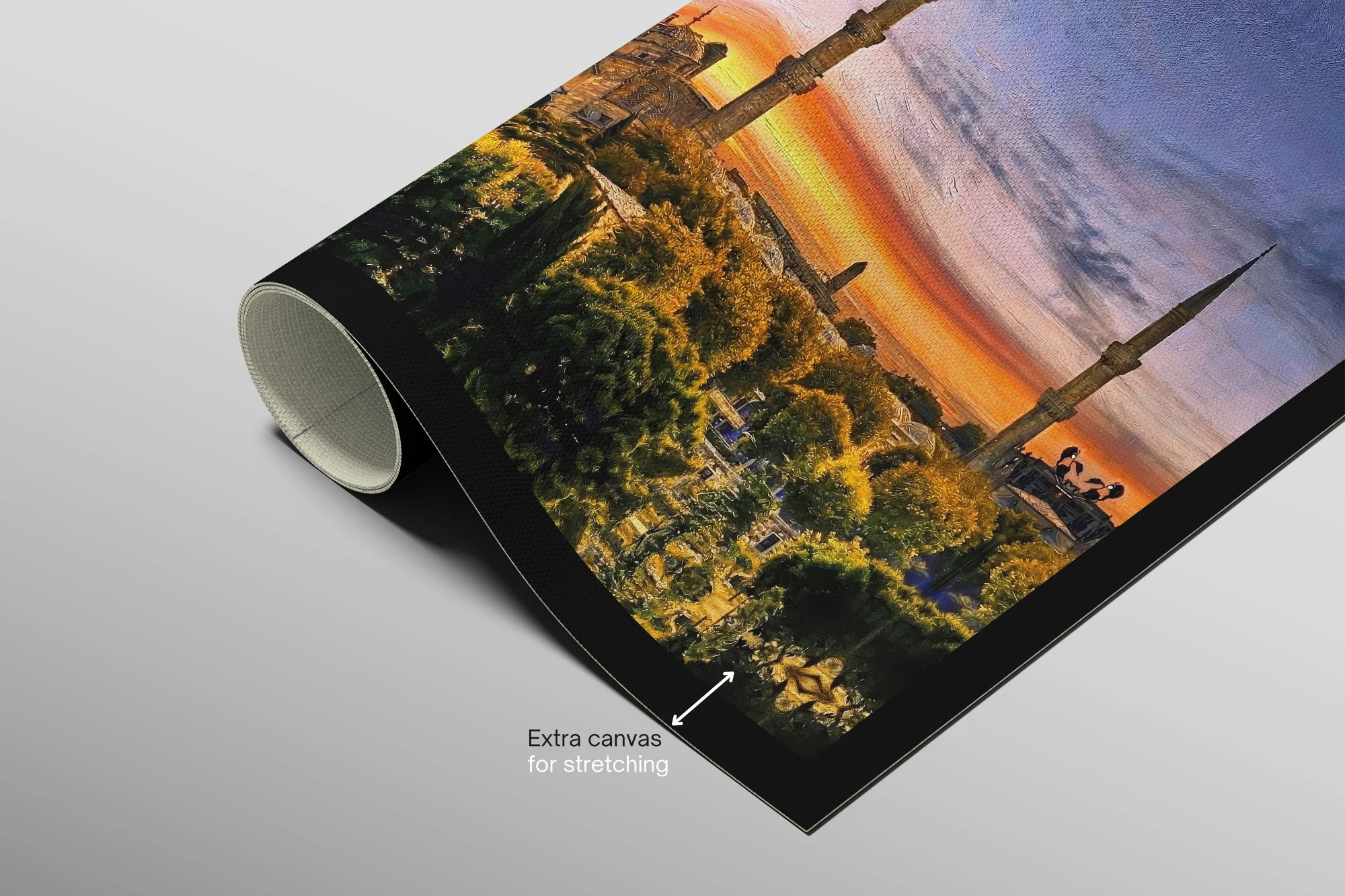 Eternal Sultan Ahmed Radiance — 3D Haptic Embossed High-Gloss Luxury Wall Art - Image 10