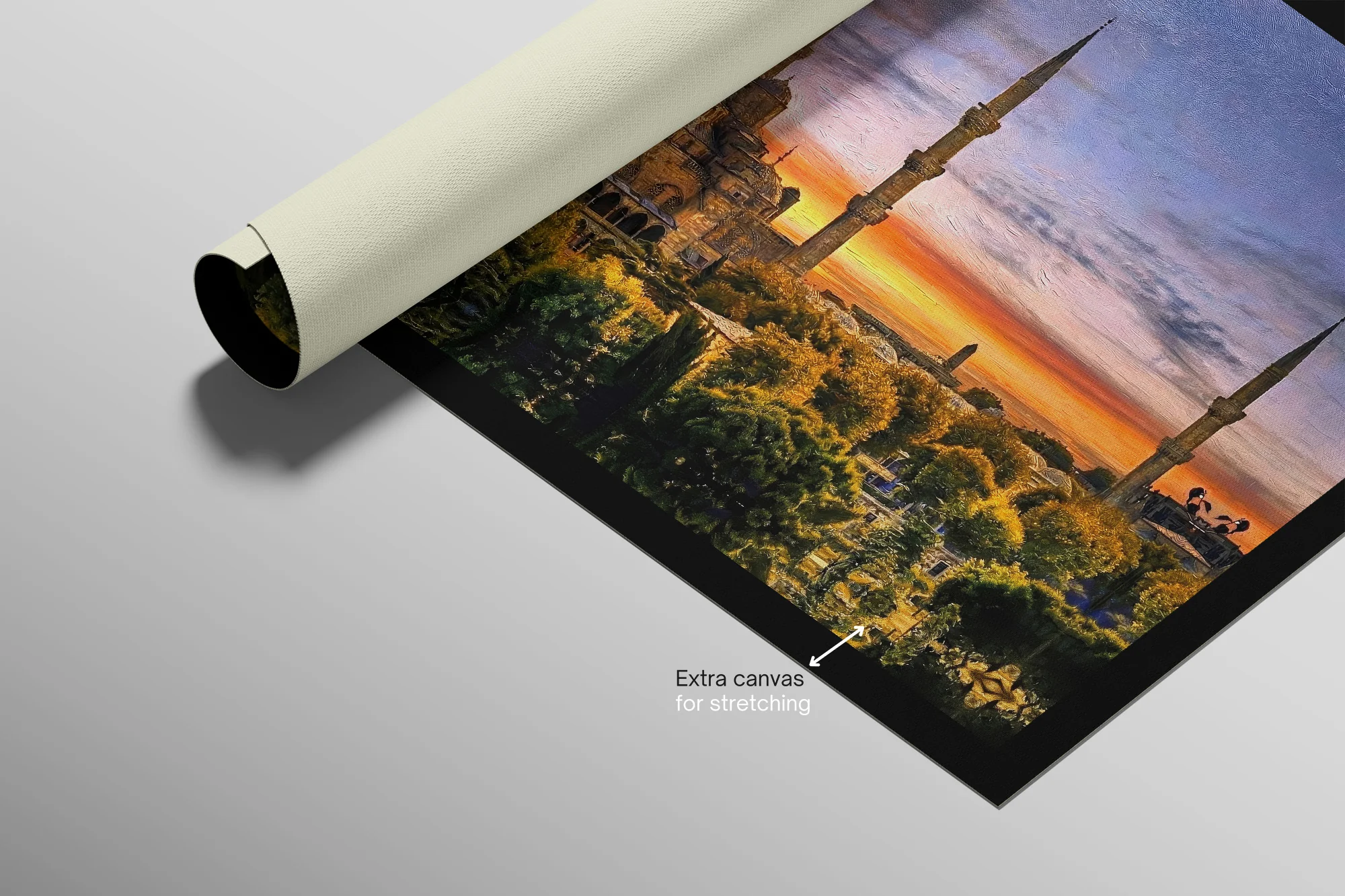 Eternal Sultan Ahmed Radiance — 3D Haptic Embossed High-Gloss Luxury Wall Art - Image 11