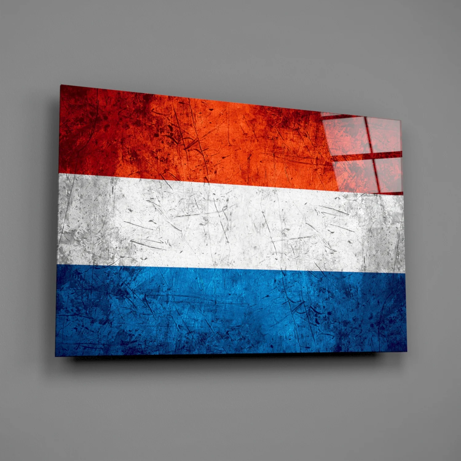 Flag of The Netherlands Glass Wall Art - Image 2