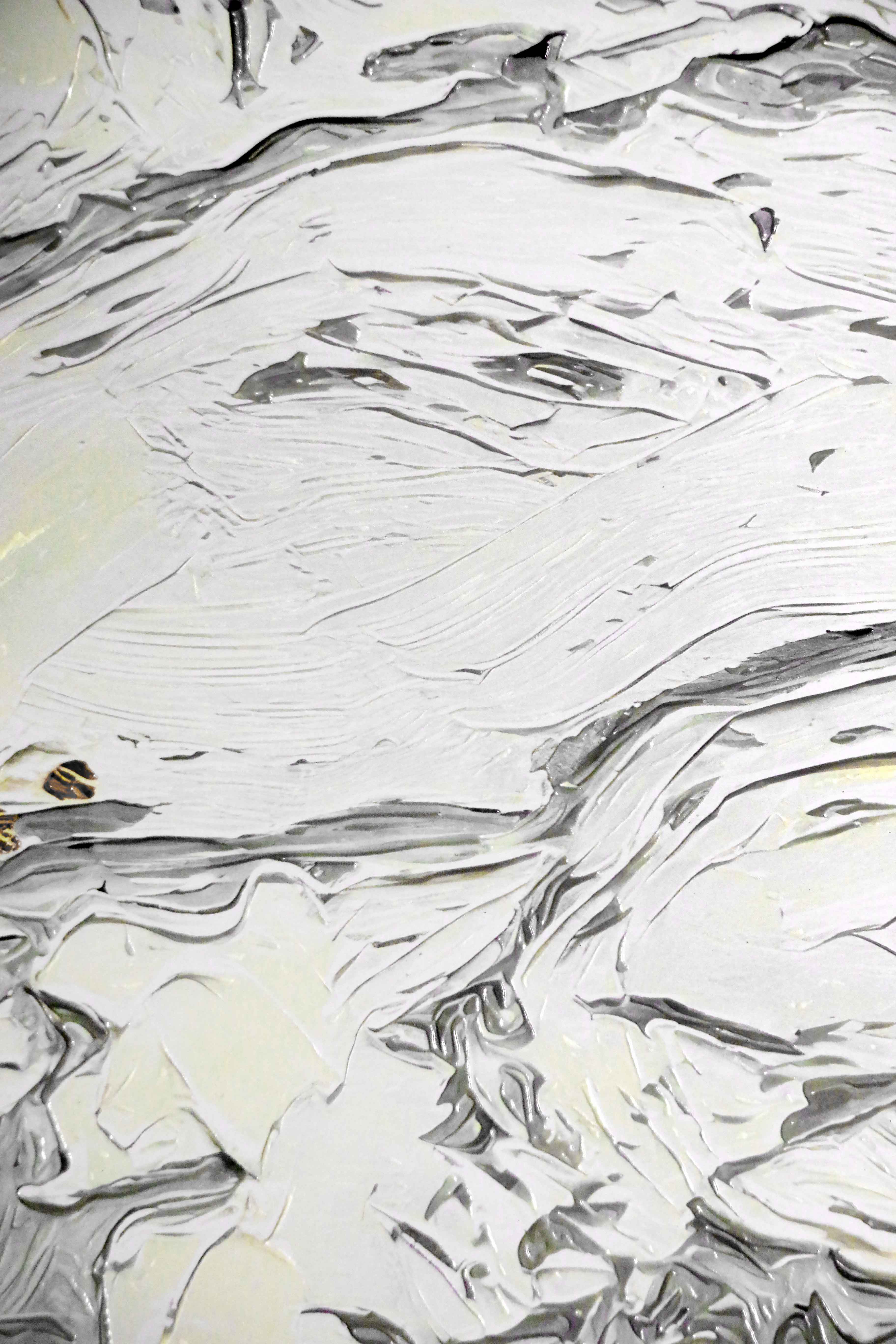 Gilded Leaf & Feather Reverie — 3D Haptic Embossed High-Gloss Luxury Wall Art - Image 13