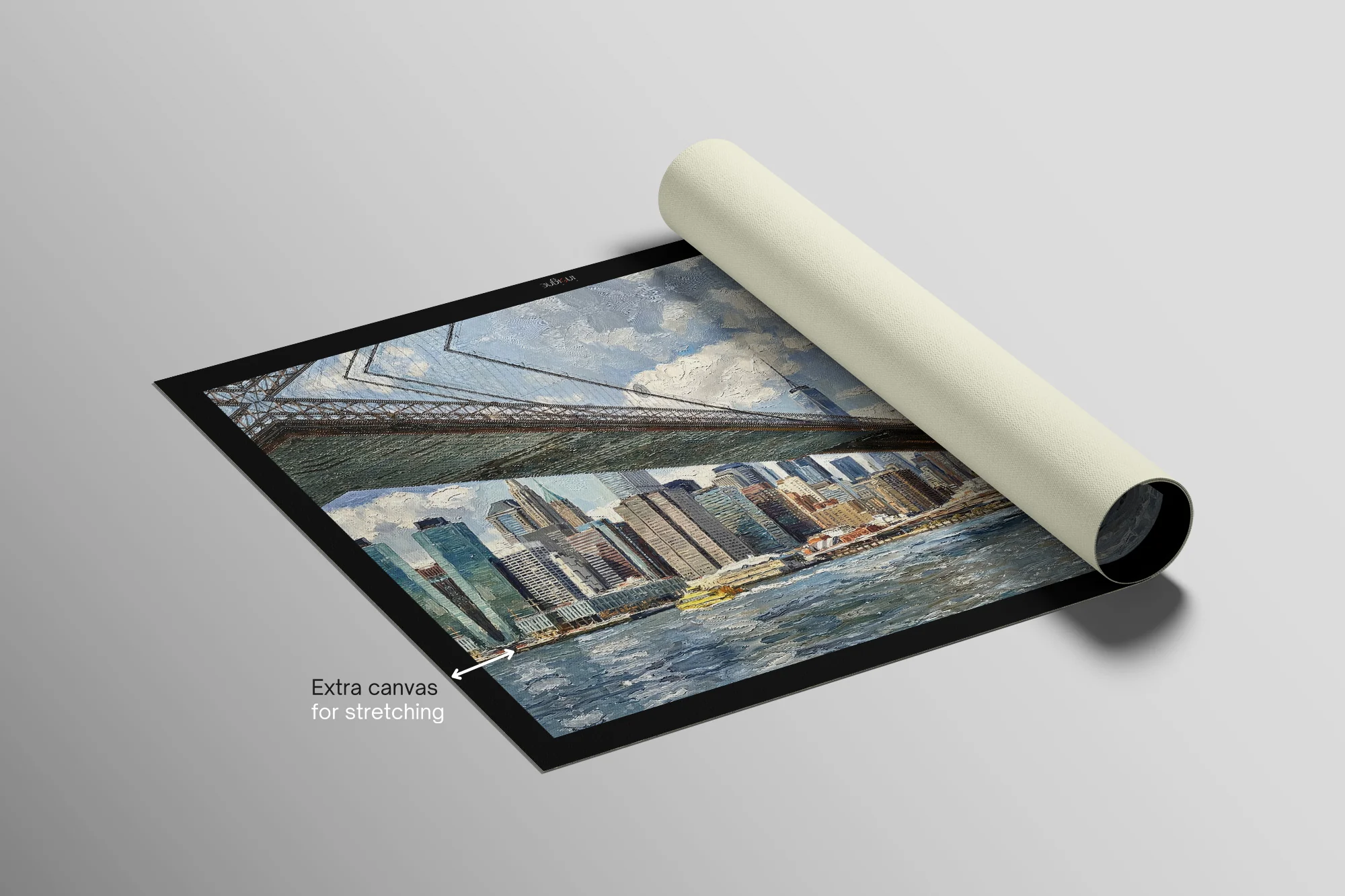 Gotham’s Golden Gateway: Brooklyn Bridge — 3D Haptic Embossed High-Gloss Luxury Wall Art - Image 9
