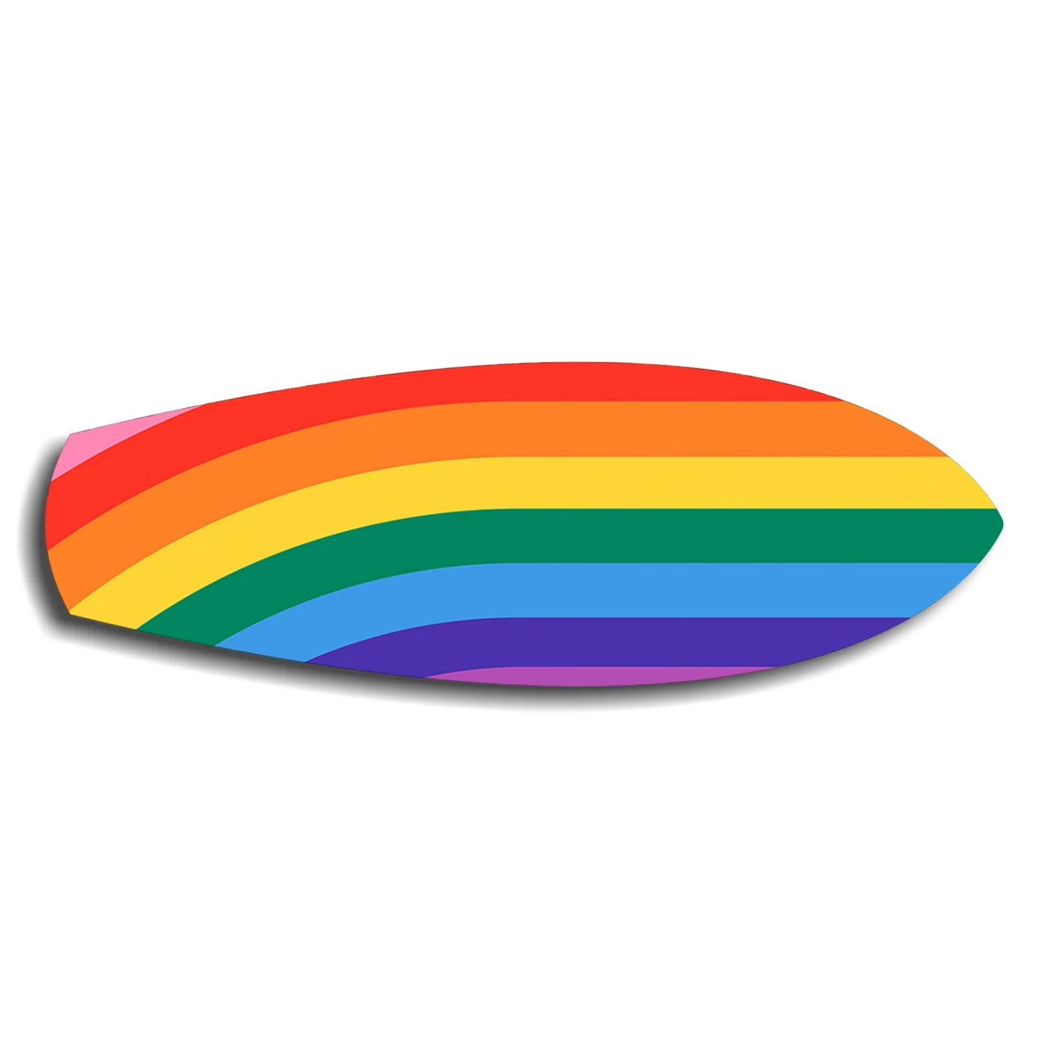 Rainbow Pride Stripes Glass Wall Art - Image 6