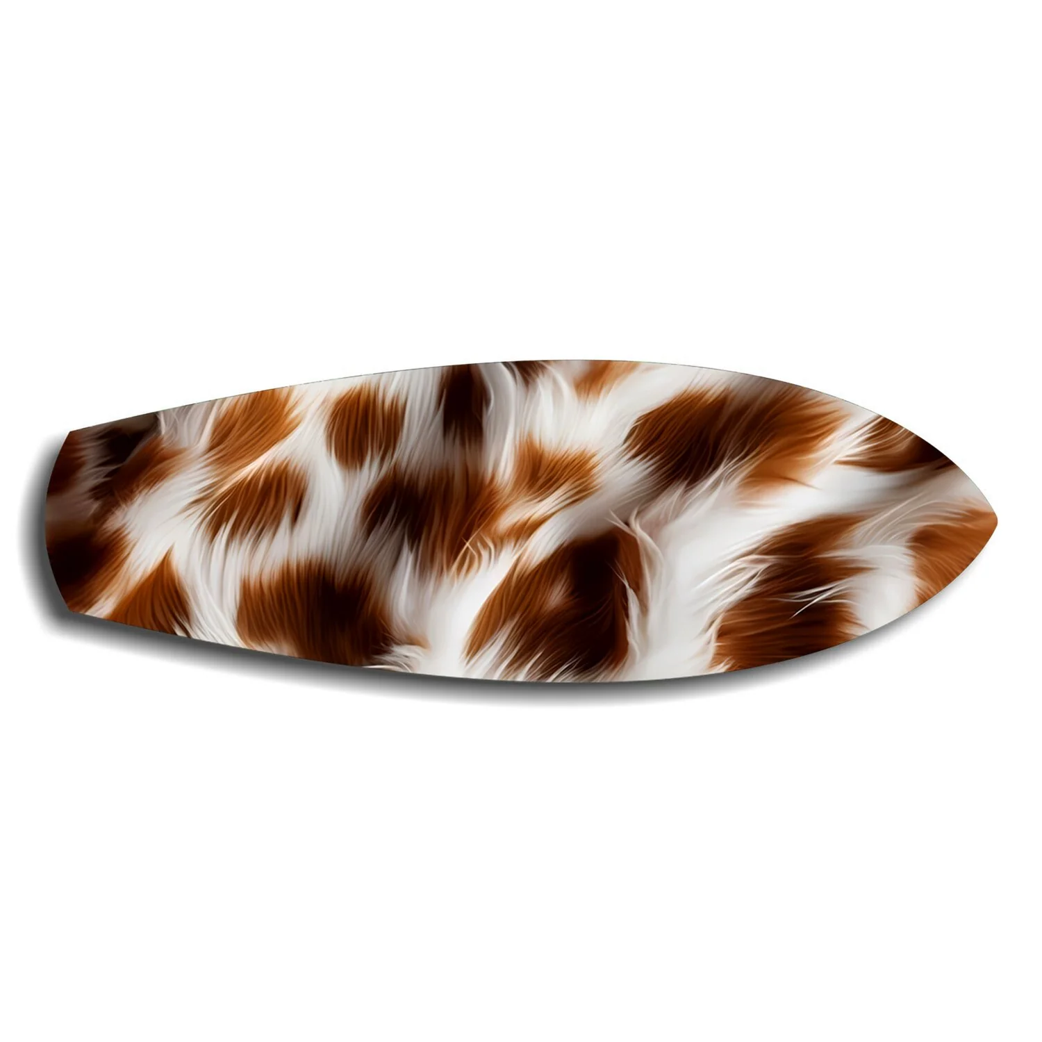 Cow Hide Texture Glass Wall Art - Image 6