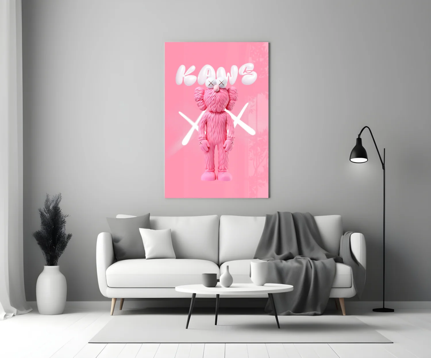 Kaws Glass Wall Art Bundle - Image 10