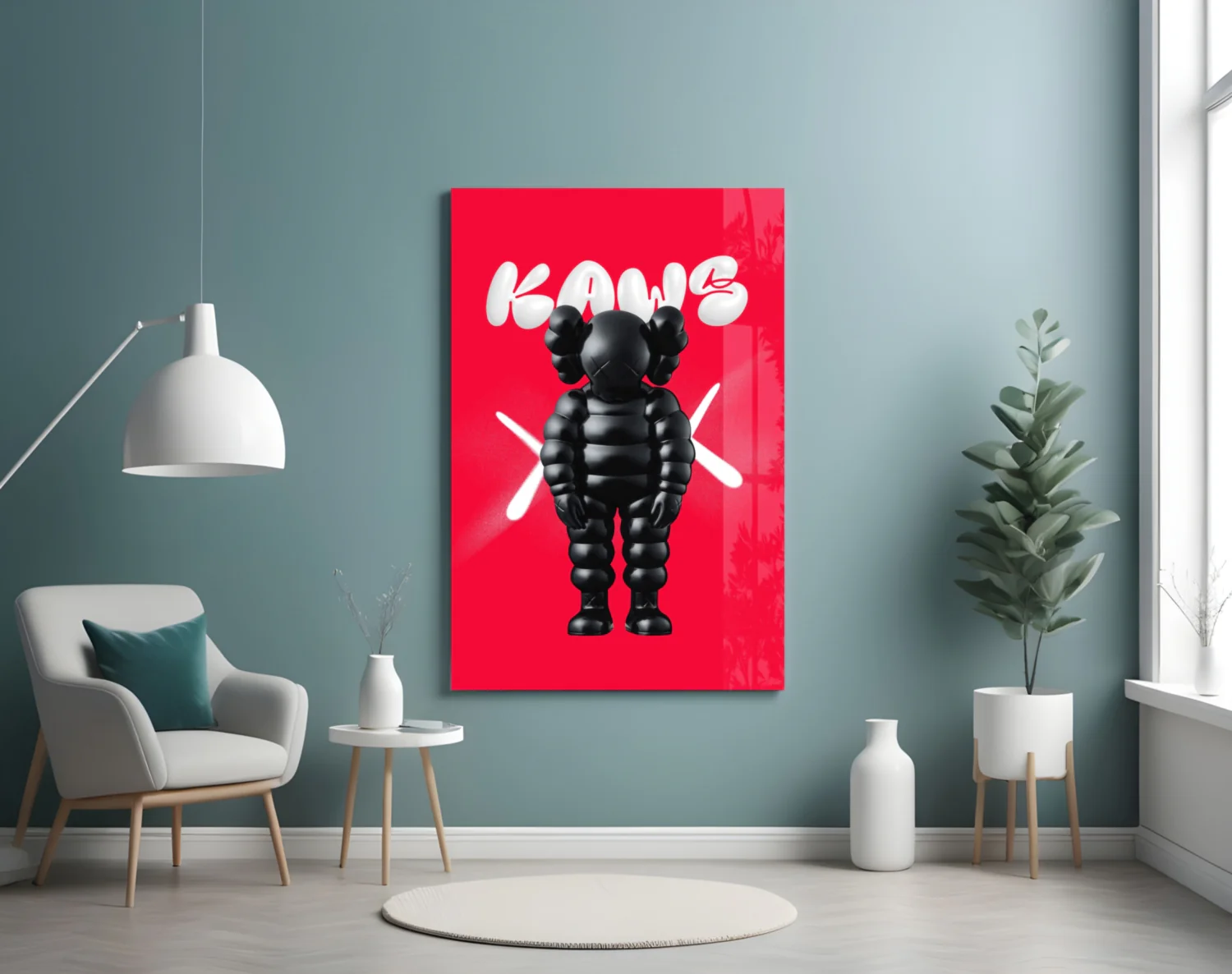 Kaws Glass Wall Art Bundle - Image 12