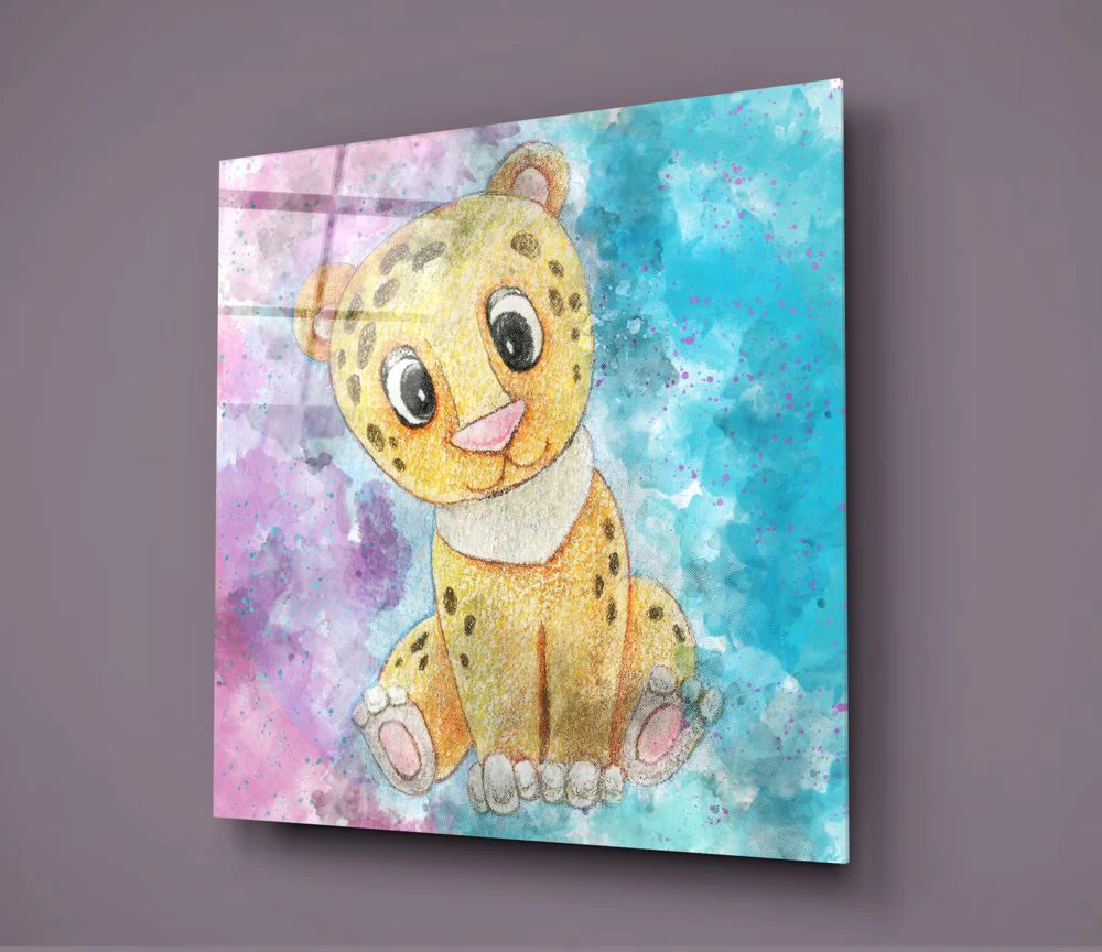 Tiger Glass Wall Art - Image 2