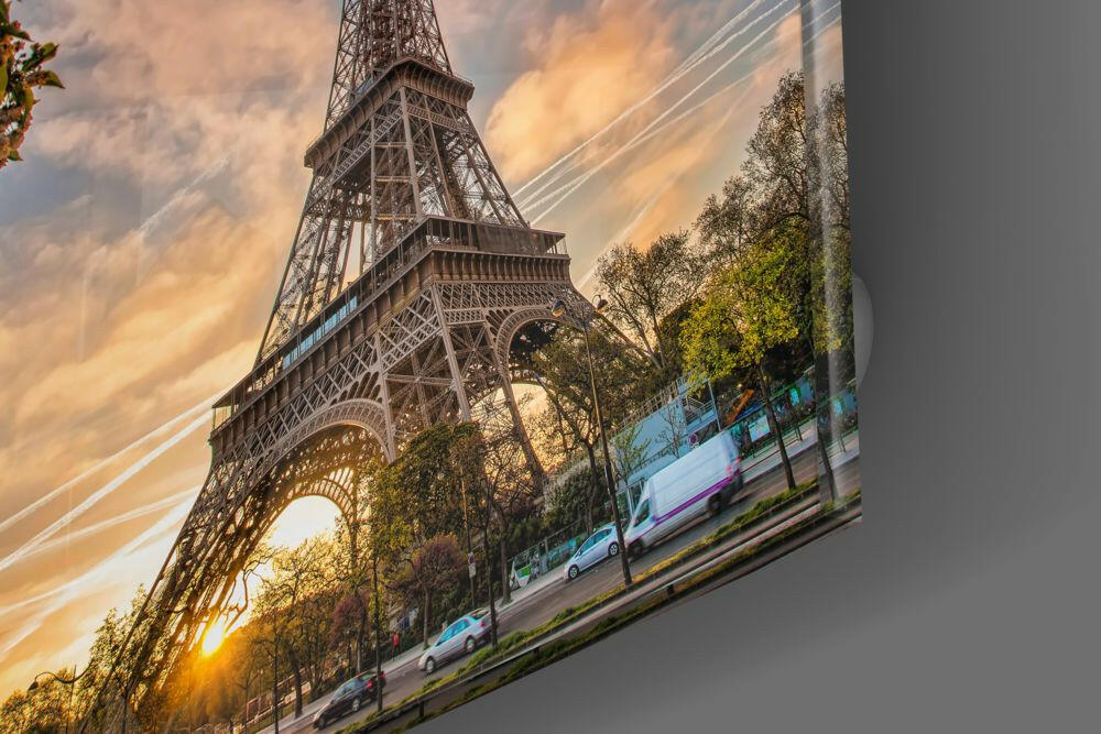 Eiffel Tower Glass Wall Art - Image 4