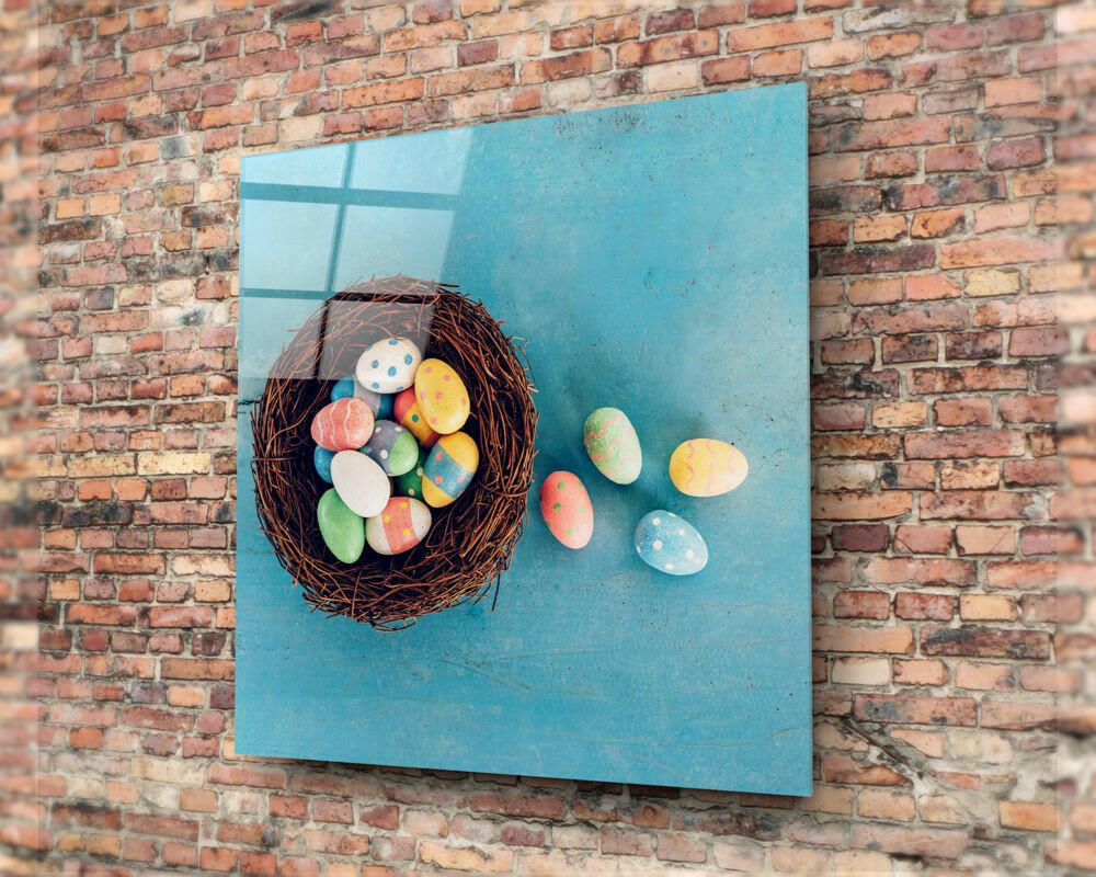 Easter Eggs Glass Wall Art - Image 3
