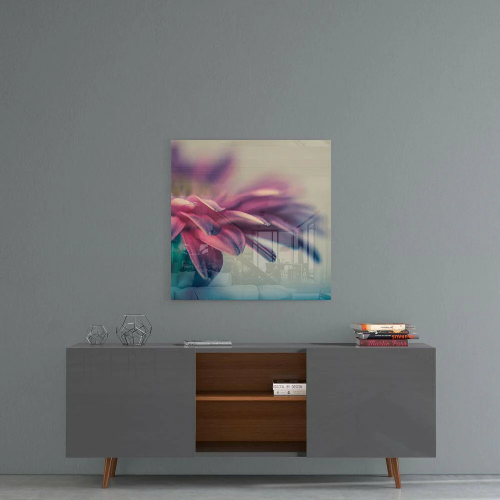 Flower Glass Wall Art - Image 5