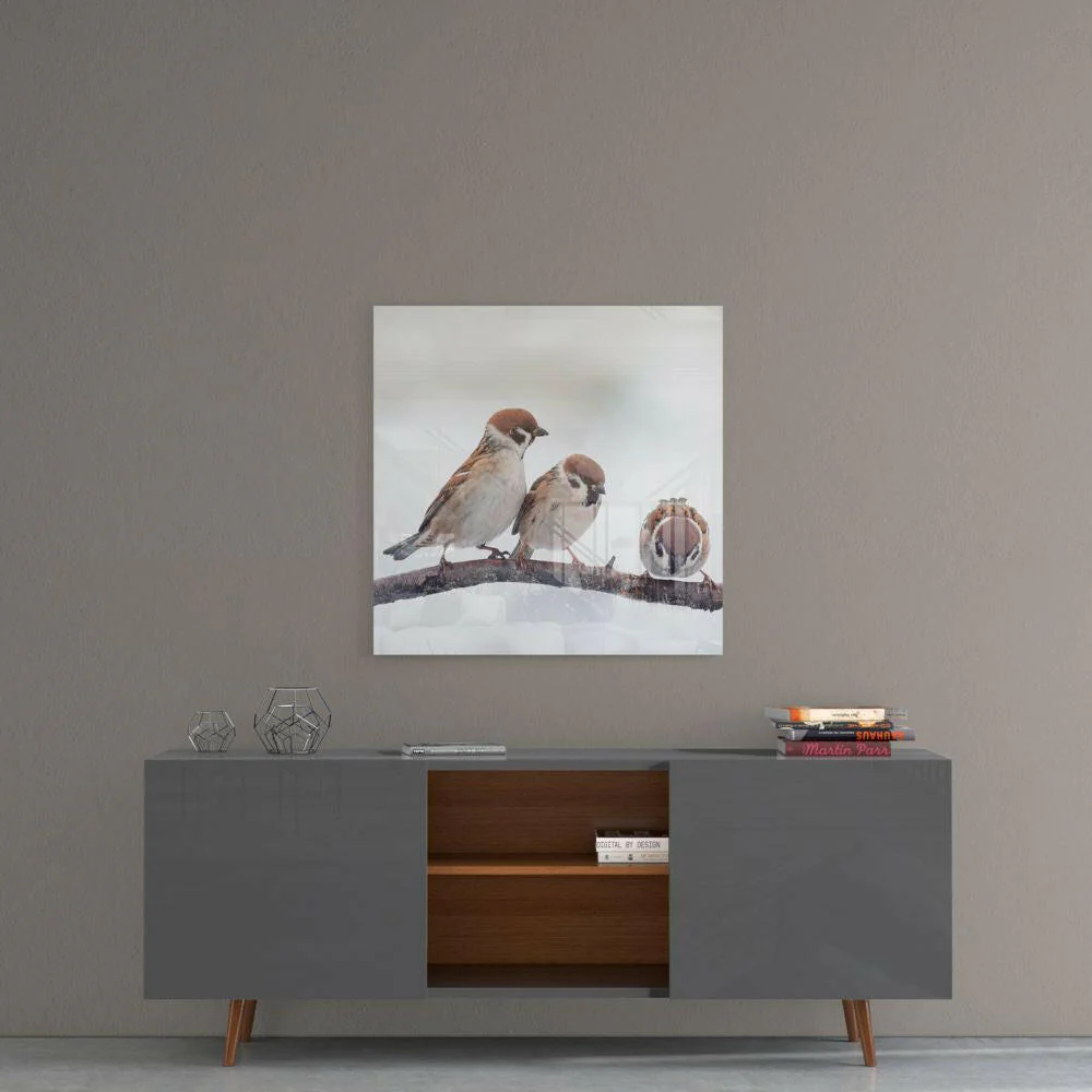 Birds Glass Wall Art - Image 5