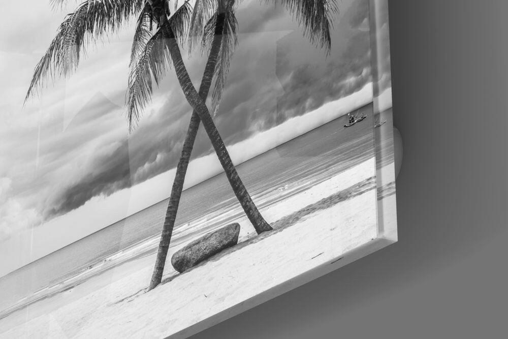 Palm Trees Glass Wall Art - Image 4