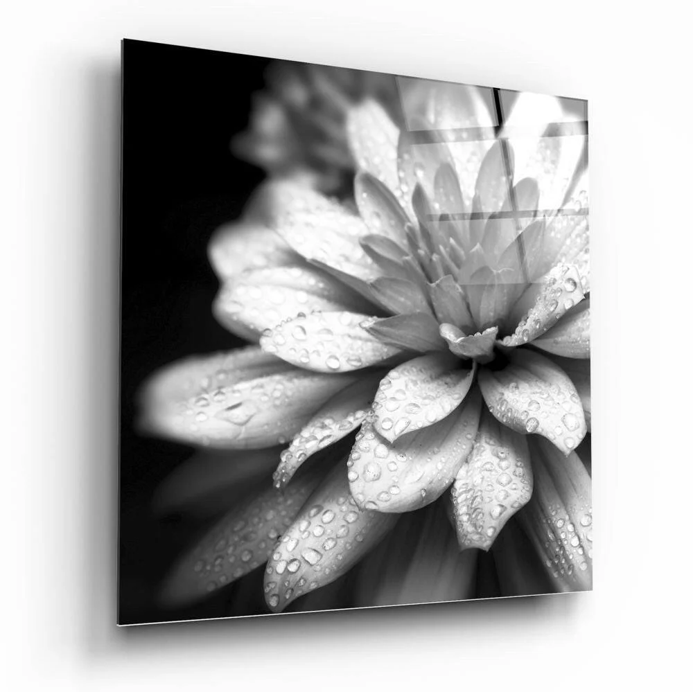 Flower Glass Wall Art - Image 2