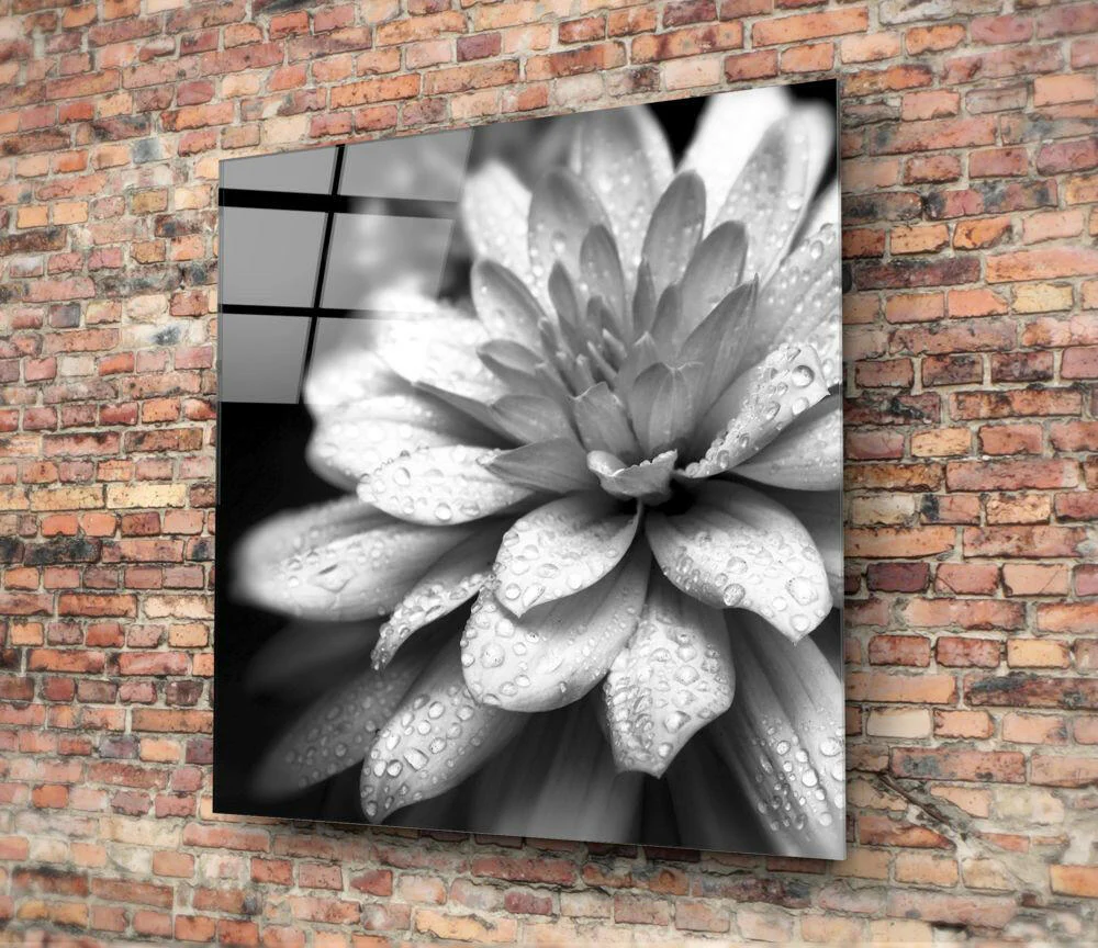 Flower Glass Wall Art - Image 3