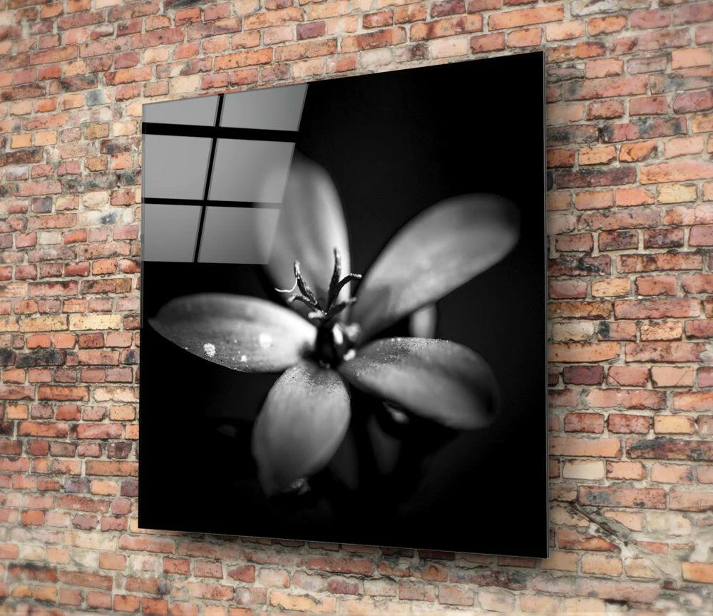 Flower Glass Wall Art - Image 3