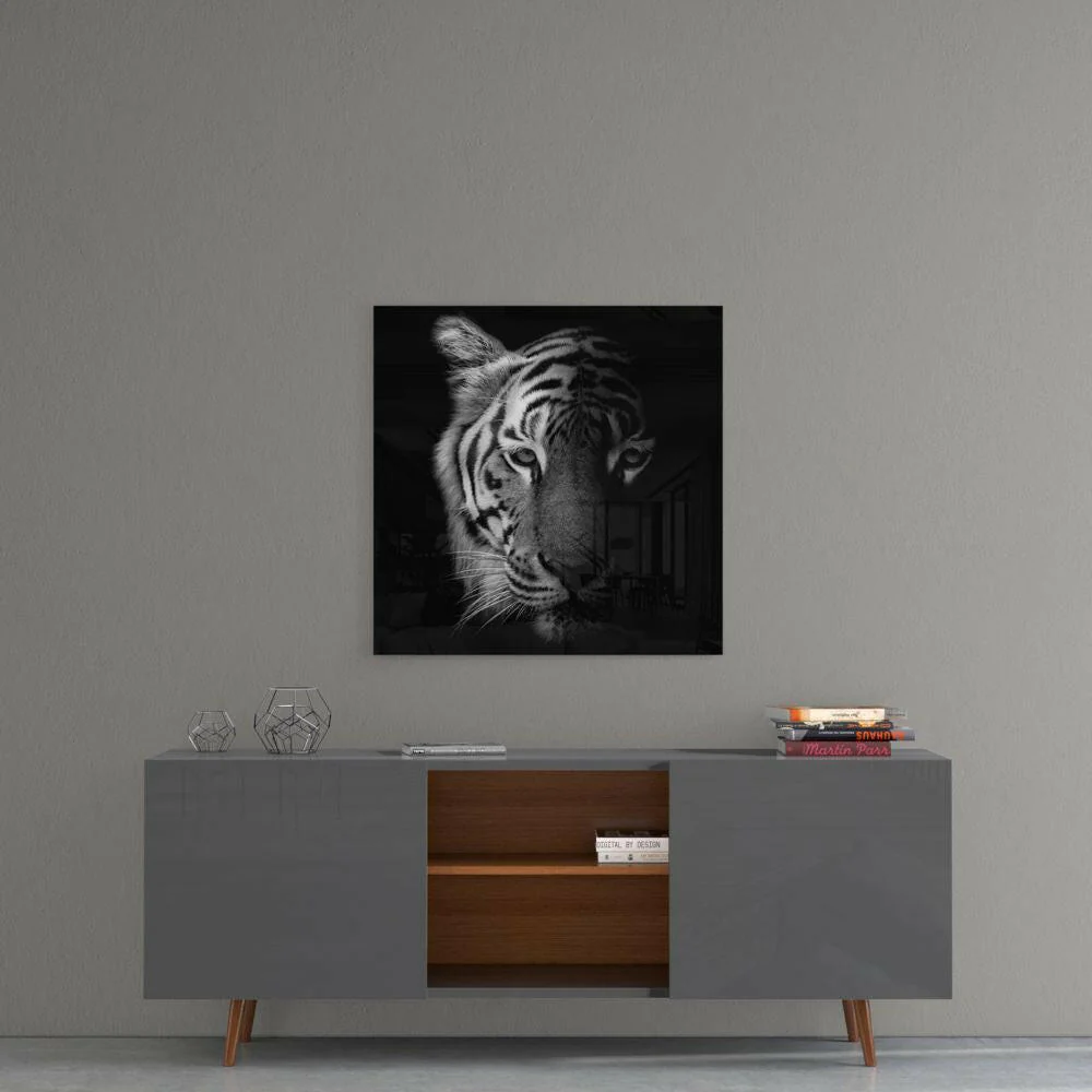 Tiger Glass Wall Art - Image 5