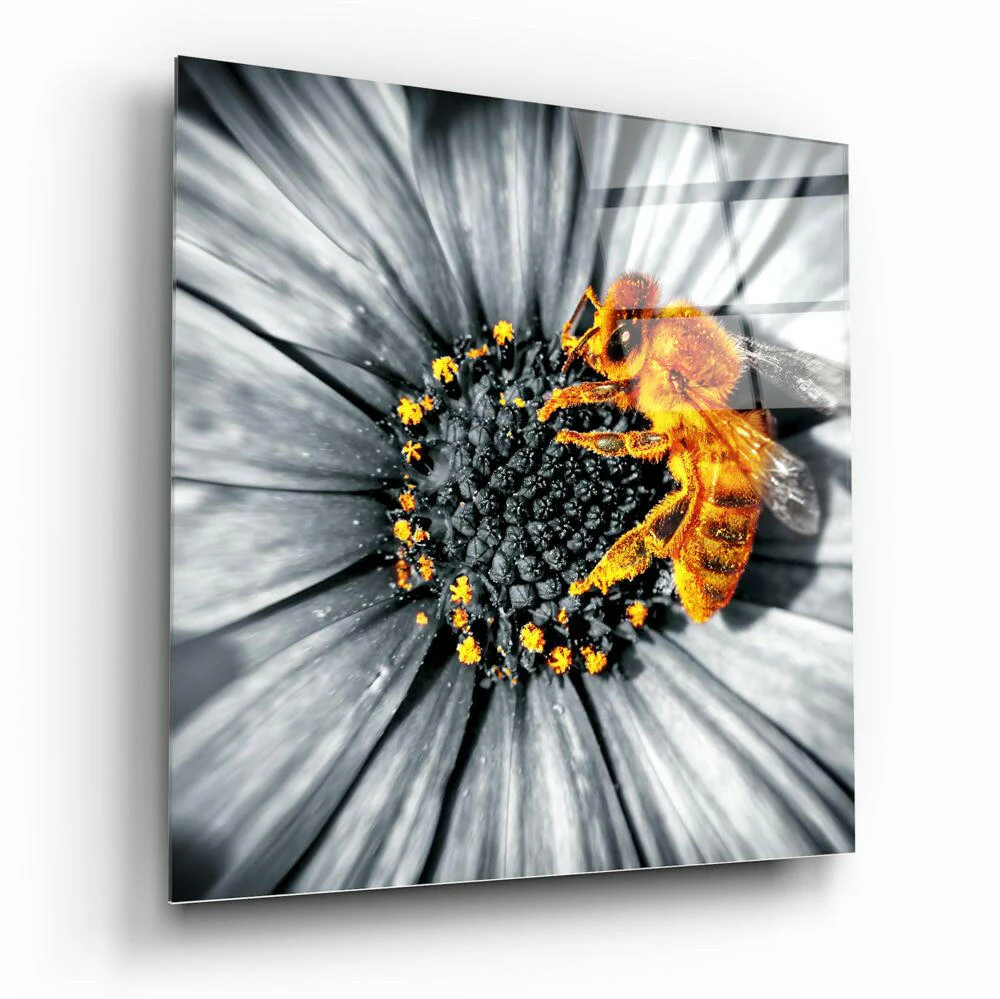 Bee Glass Wall Art - Image 2