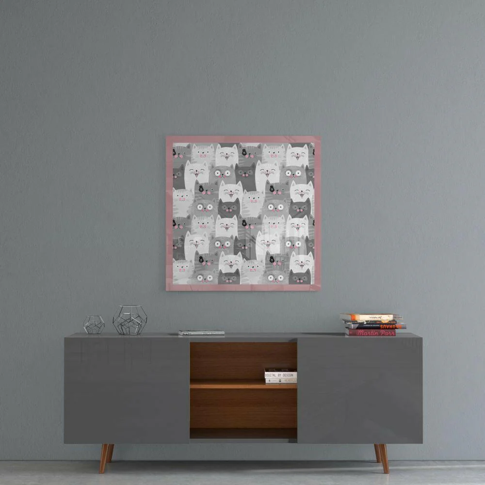 Cats Glass Wall Art - Image 5