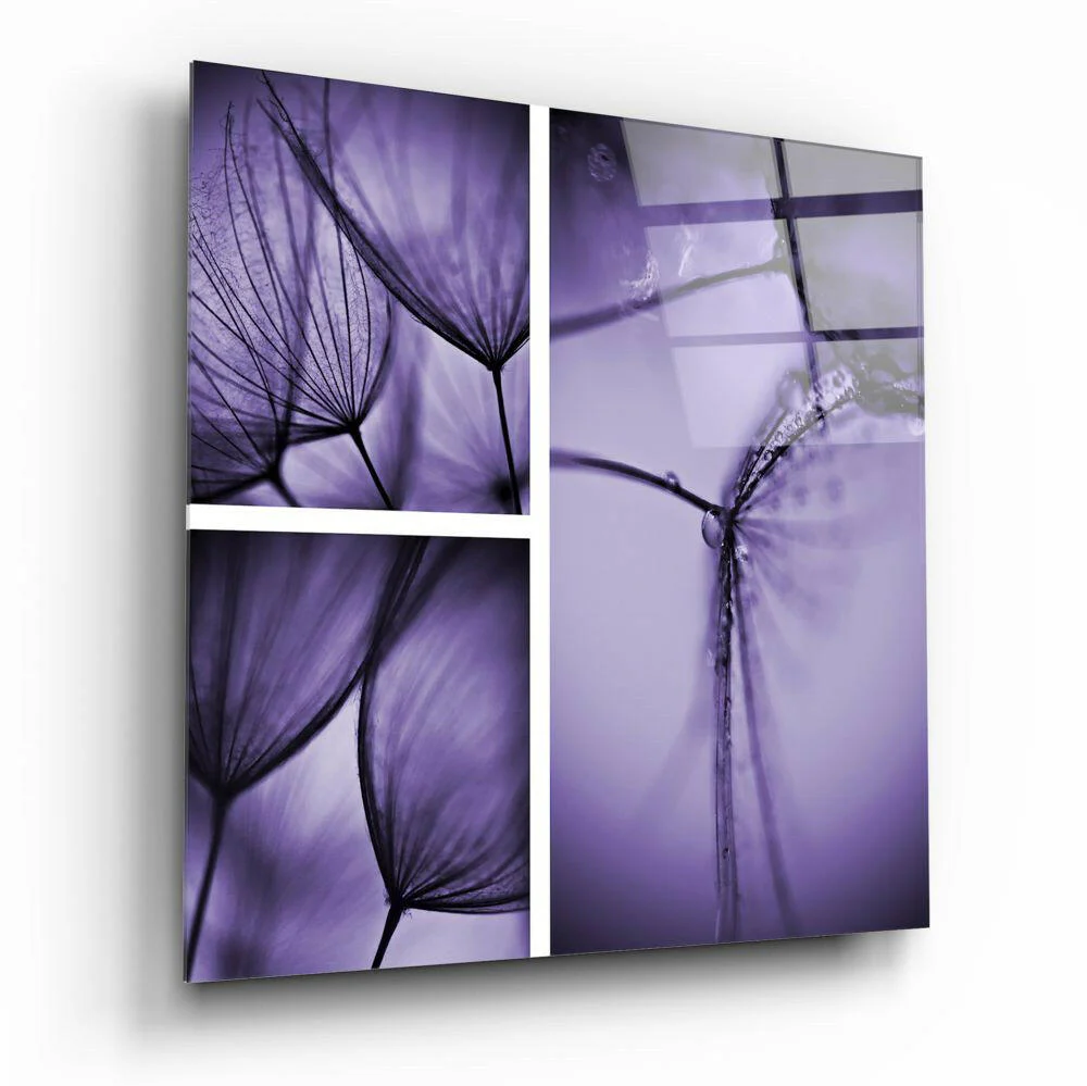 Flower Glass Wall Art - Image 2