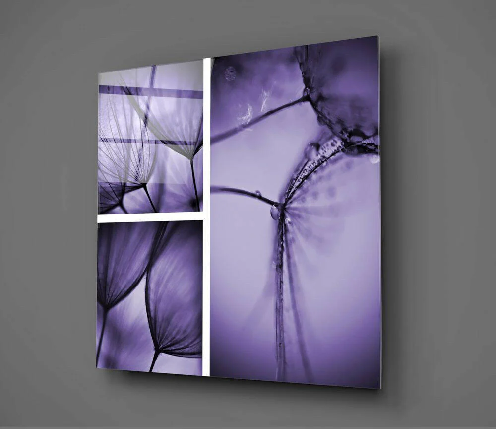 Flower Glass Wall Art - Image 3