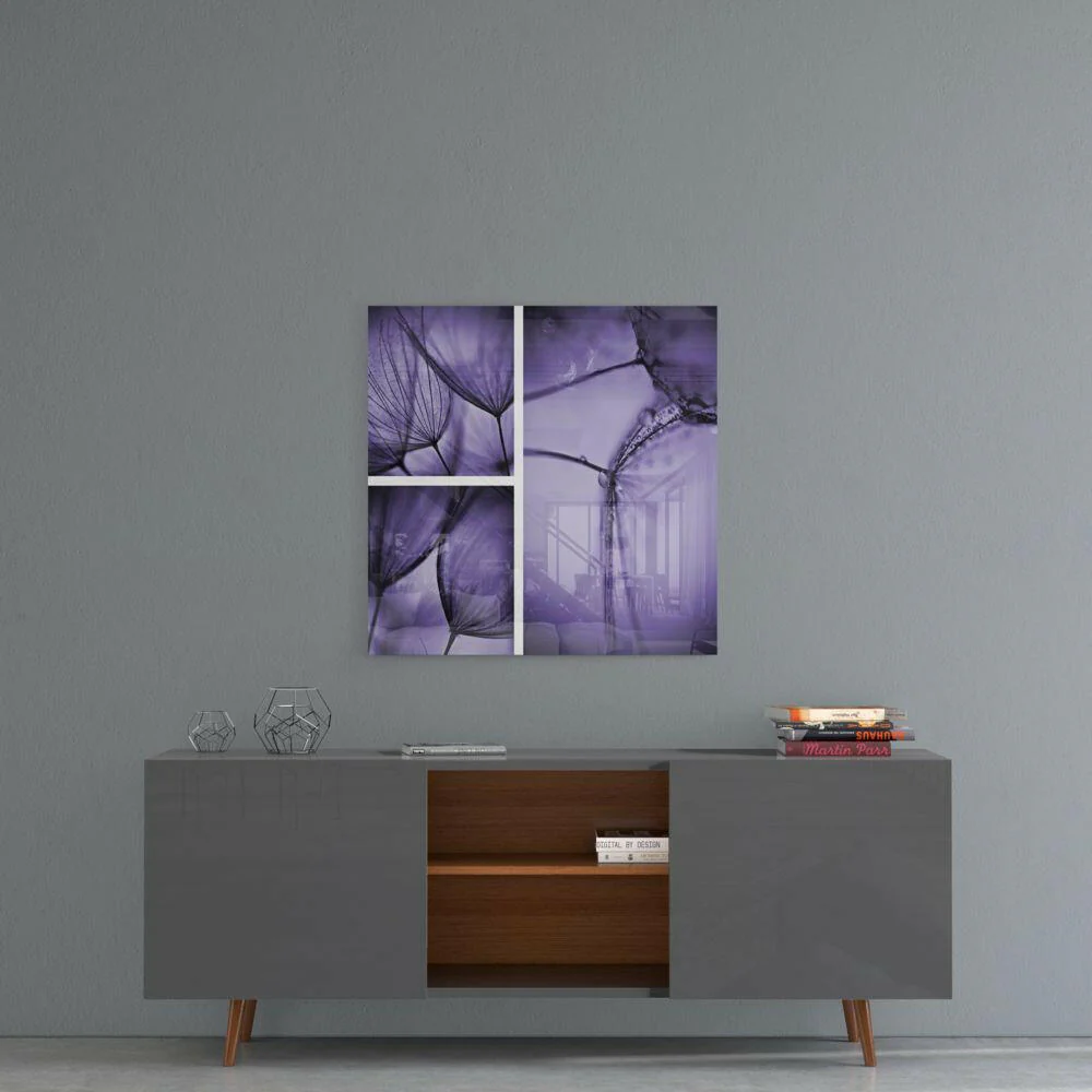 Flower Glass Wall Art - Image 5