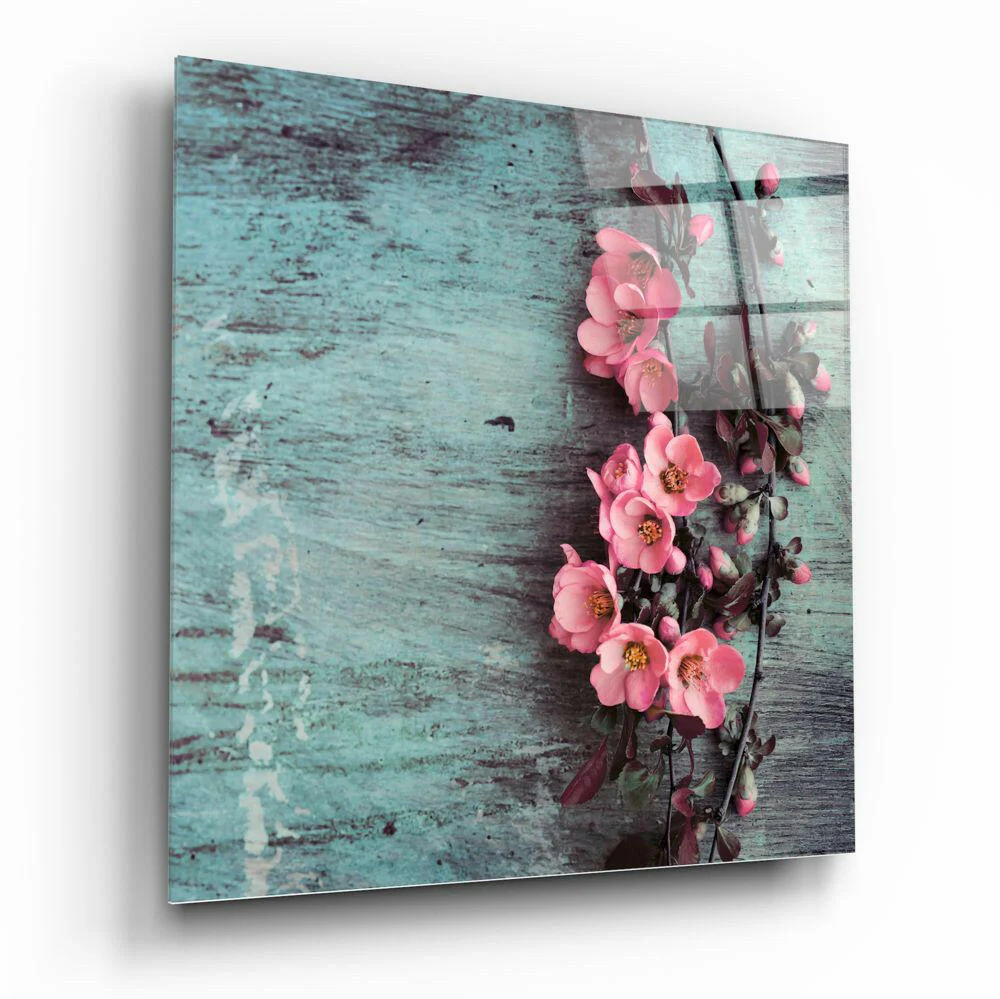 Flower Glass Wall Art - Image 2