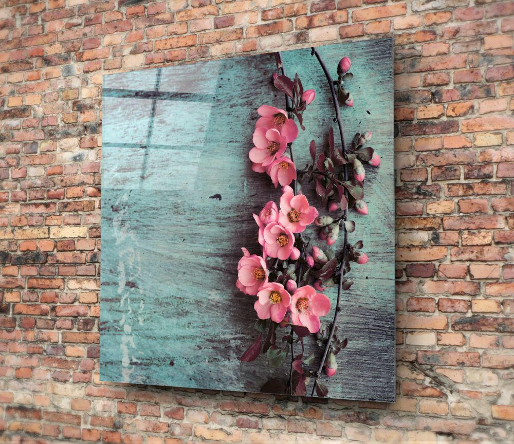 Flower Glass Wall Art - Image 3