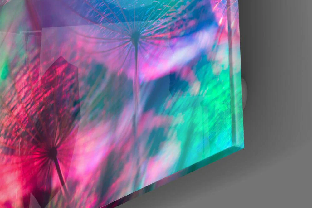 Dandelion Glass Wall Art - Image 4