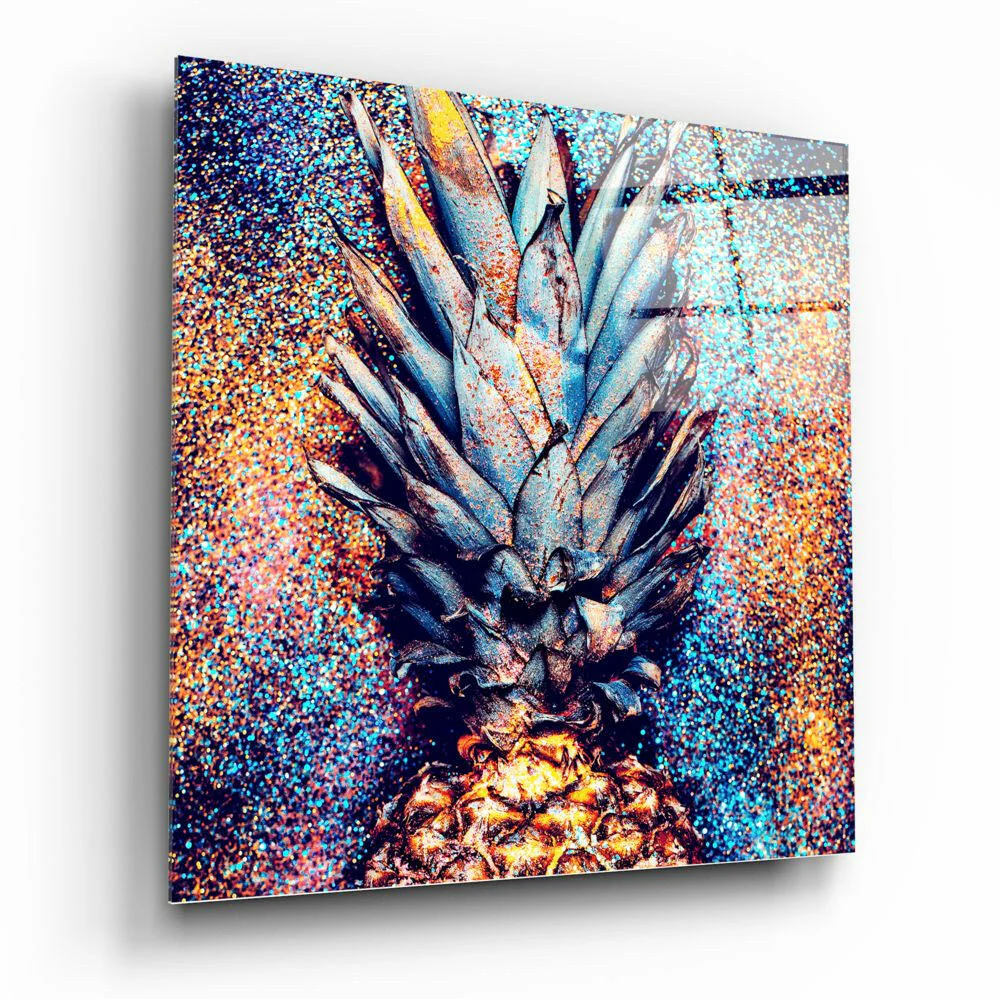 Pineapple Glass Wall Art - Image 2