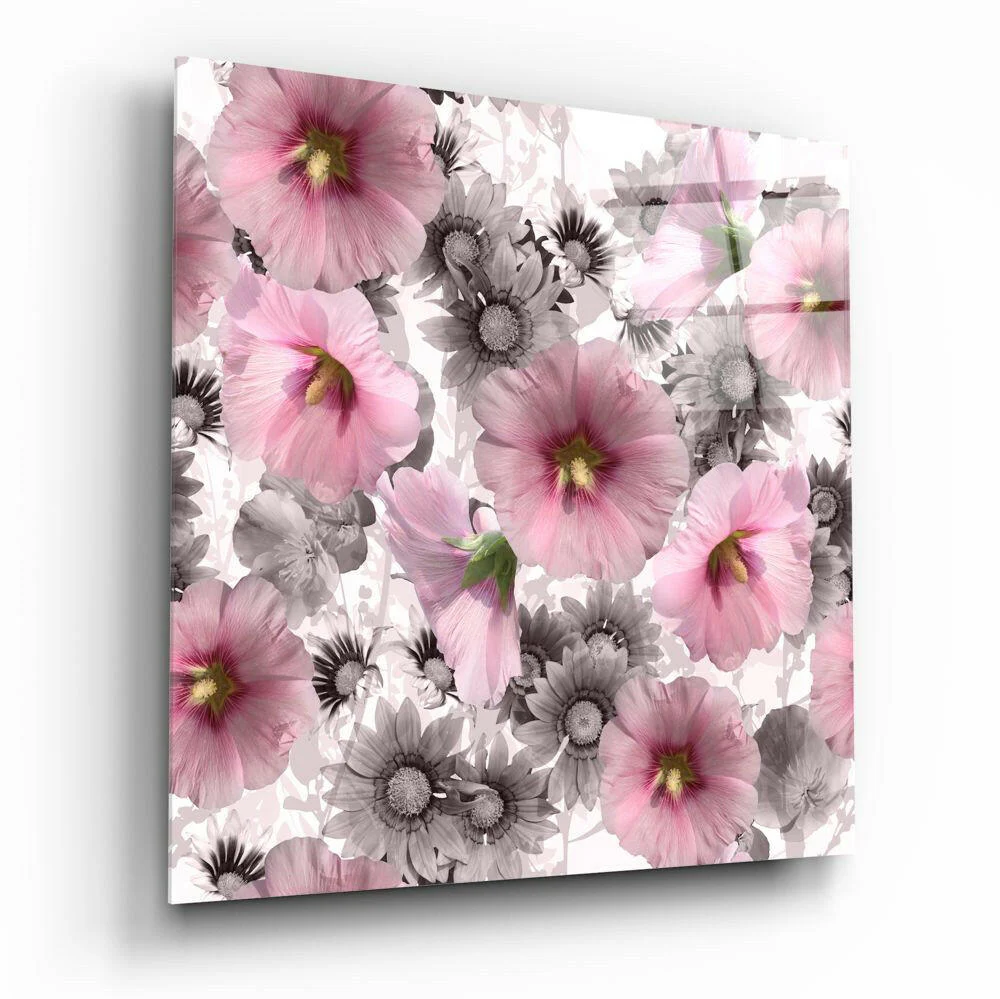 Flower Glass Wall Art - Image 2
